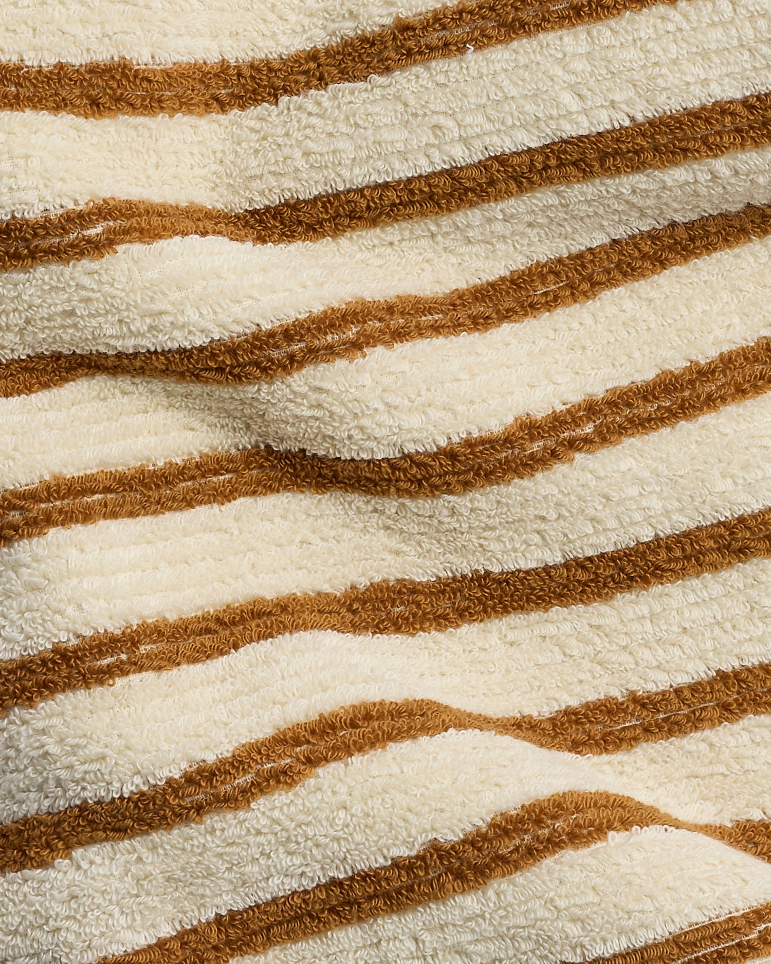 2+2 Organic Resort Stripe Bath Bundle - Butter with Honey - Image 3