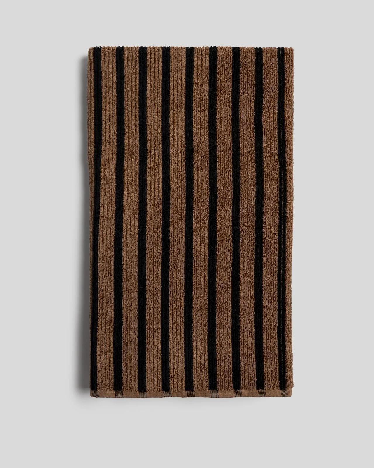 2+2 Organic Resort Stripe Bath Bundle - Camel with Soft Black - Image 4