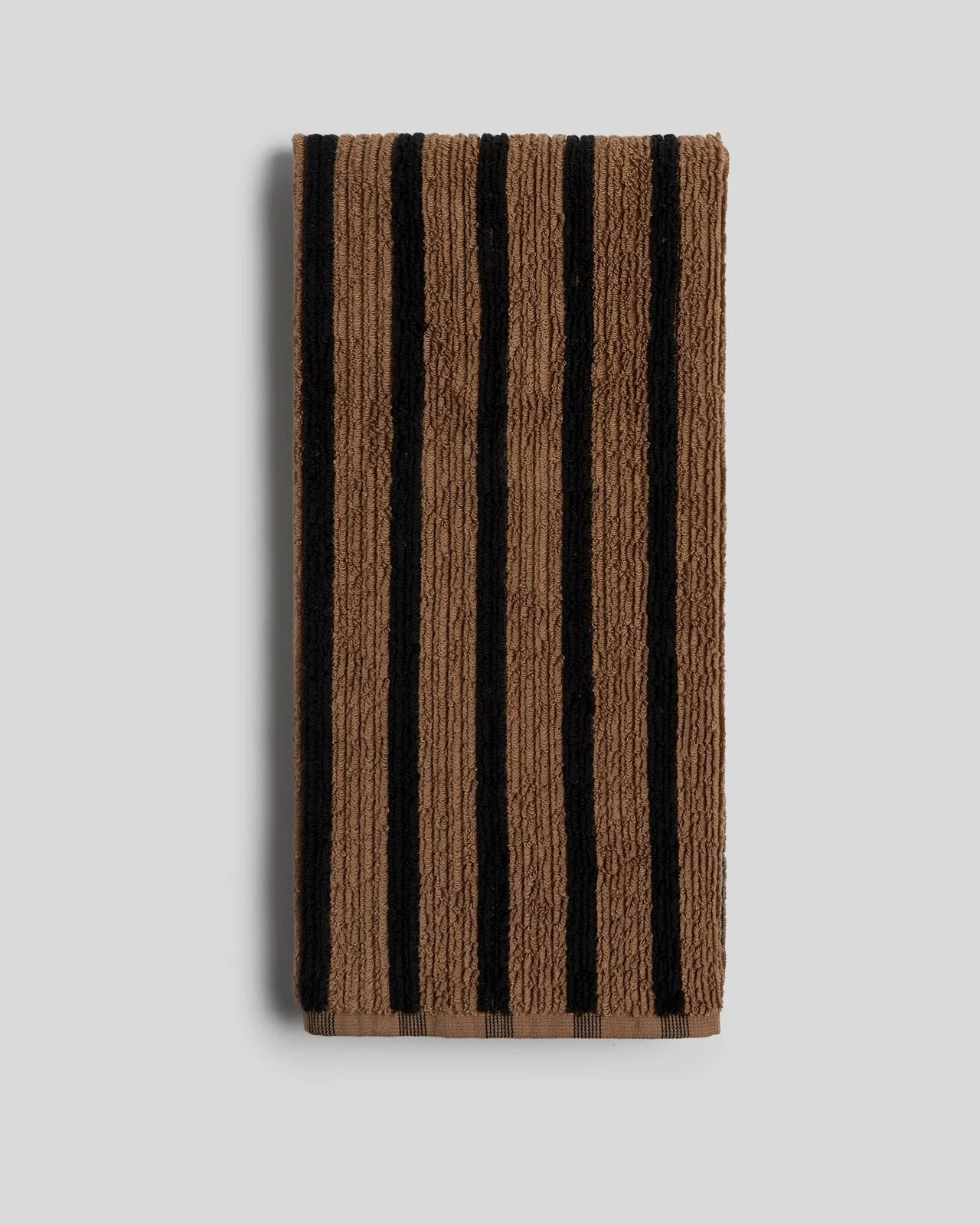 2+2 Organic Resort Stripe Bath Bundle - Camel with Soft Black - Image 5