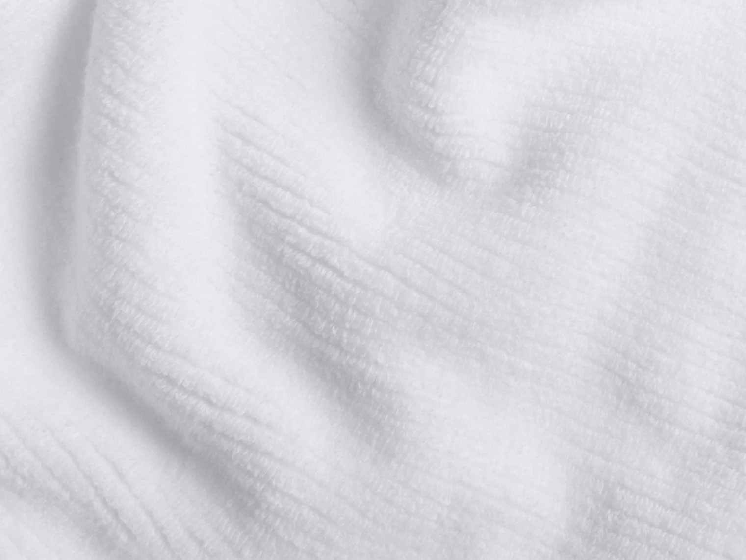 4+4 Soft Rib Bath Bundle - White - Image 3