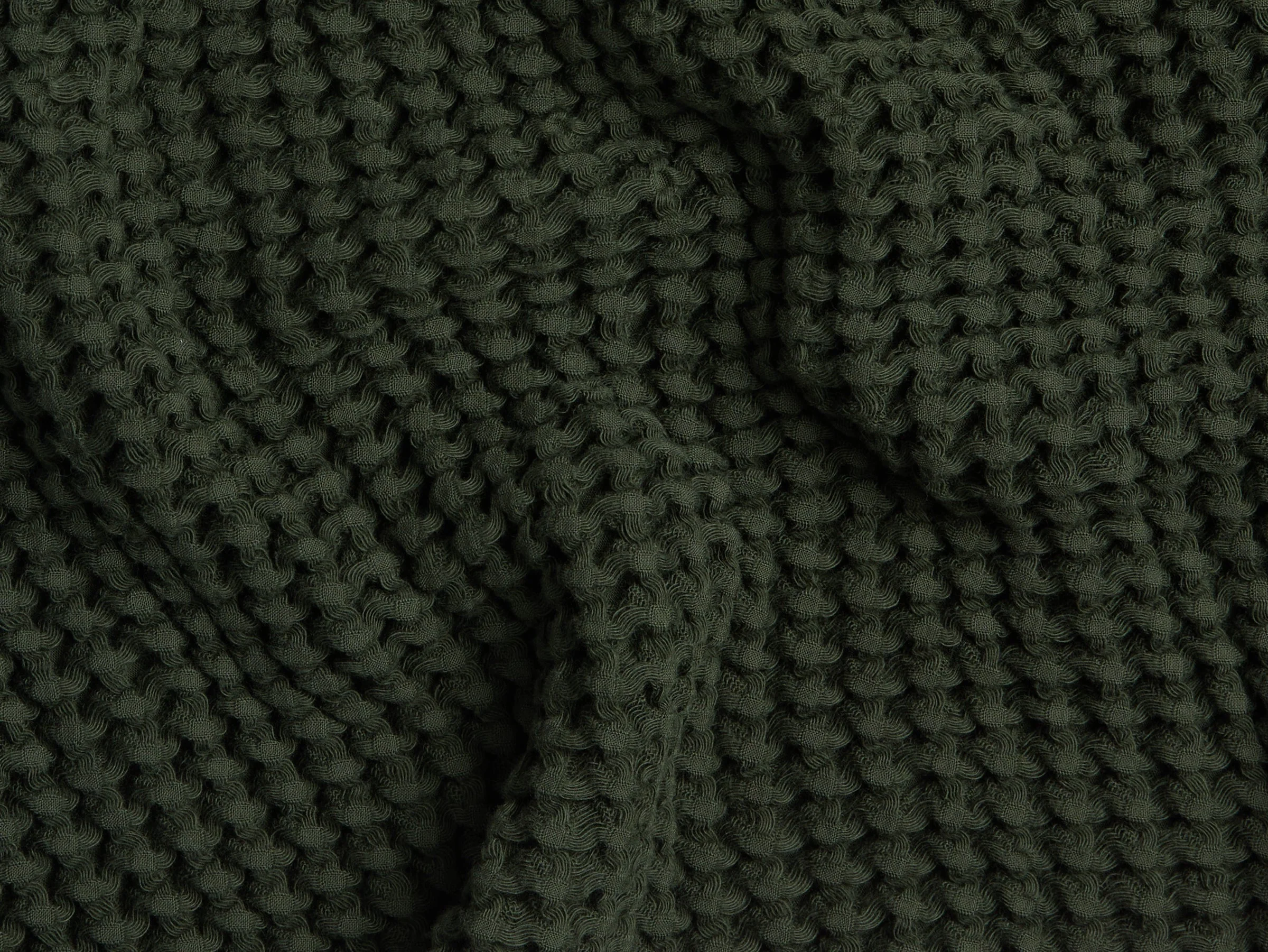 6+6 Waffle Bath Bundle - Evergreen - Image 3