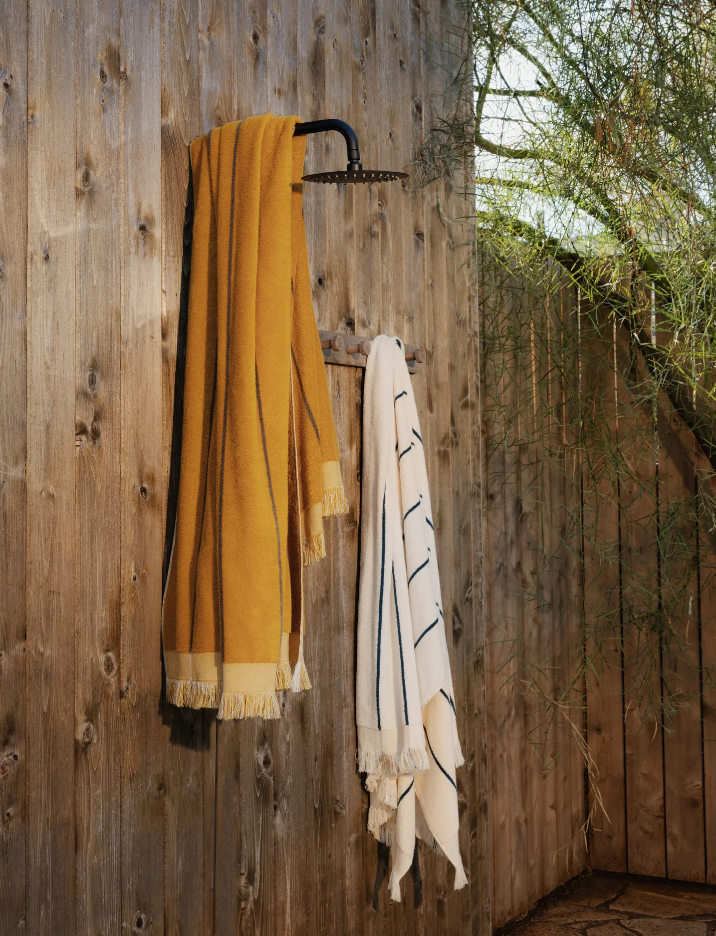 8x Bayside Beach Towel Bundle - Marigold with Warm Grey - Image 6