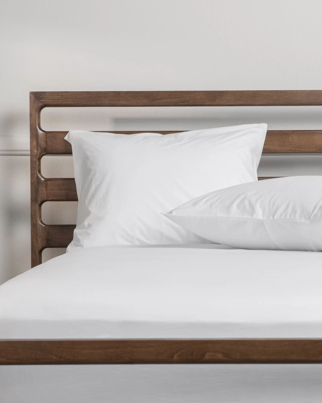 Brushed Cotton Pillowcase Set (White) - Image 4