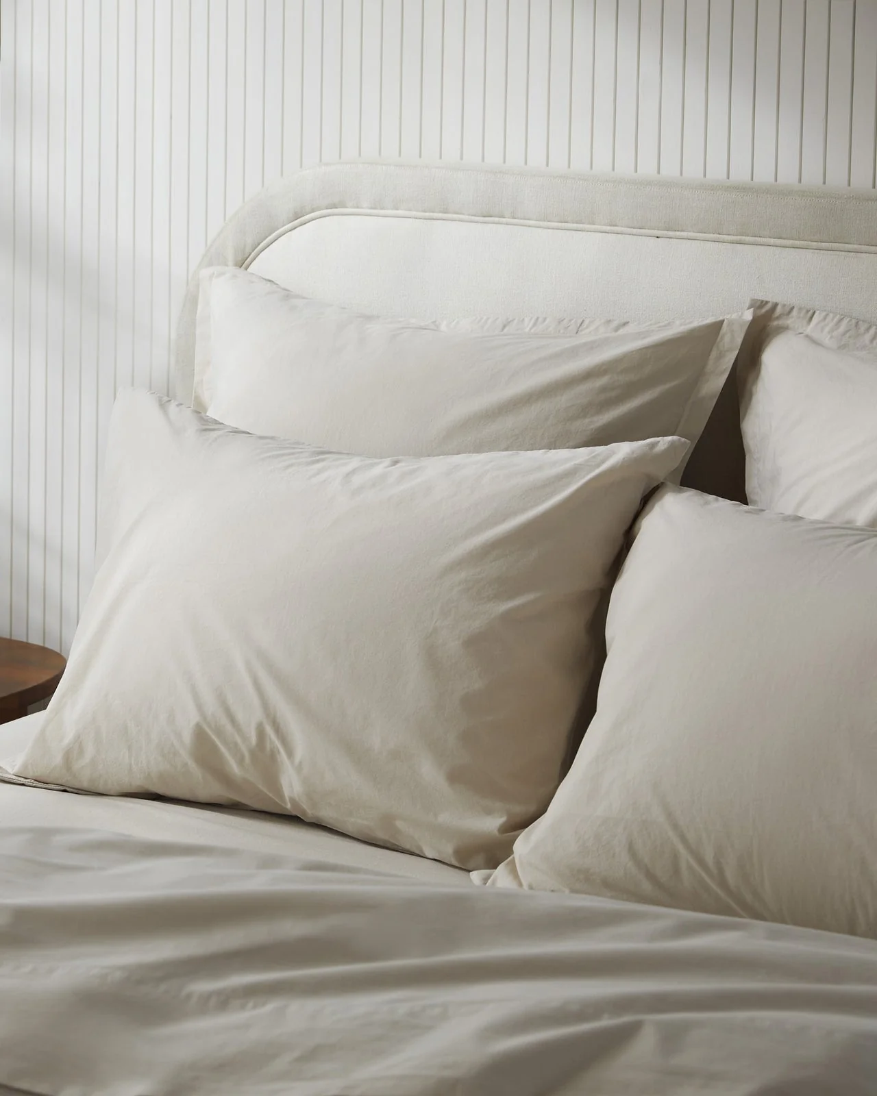 Brushed Cotton Sheet Set - Bone F/Q - Image 4