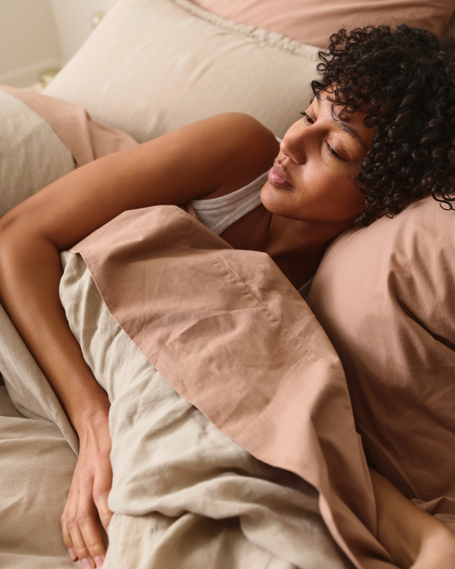 Brushed Cotton Top Sheet (Adobe) - Image 4