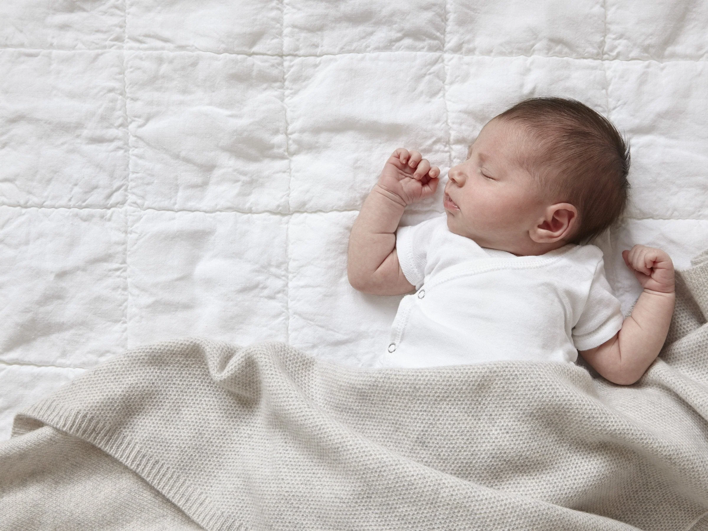 Cashmere Baby Blanket (Grey) - Image 2