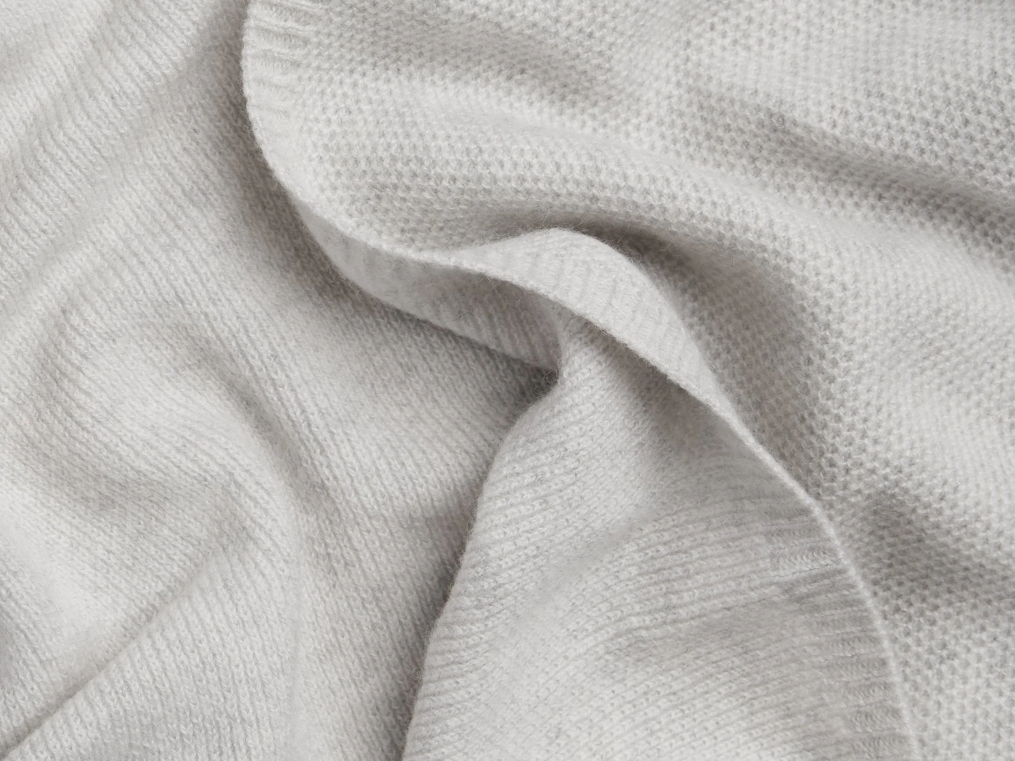 Cashmere Baby Blanket (Grey) - Image 3
