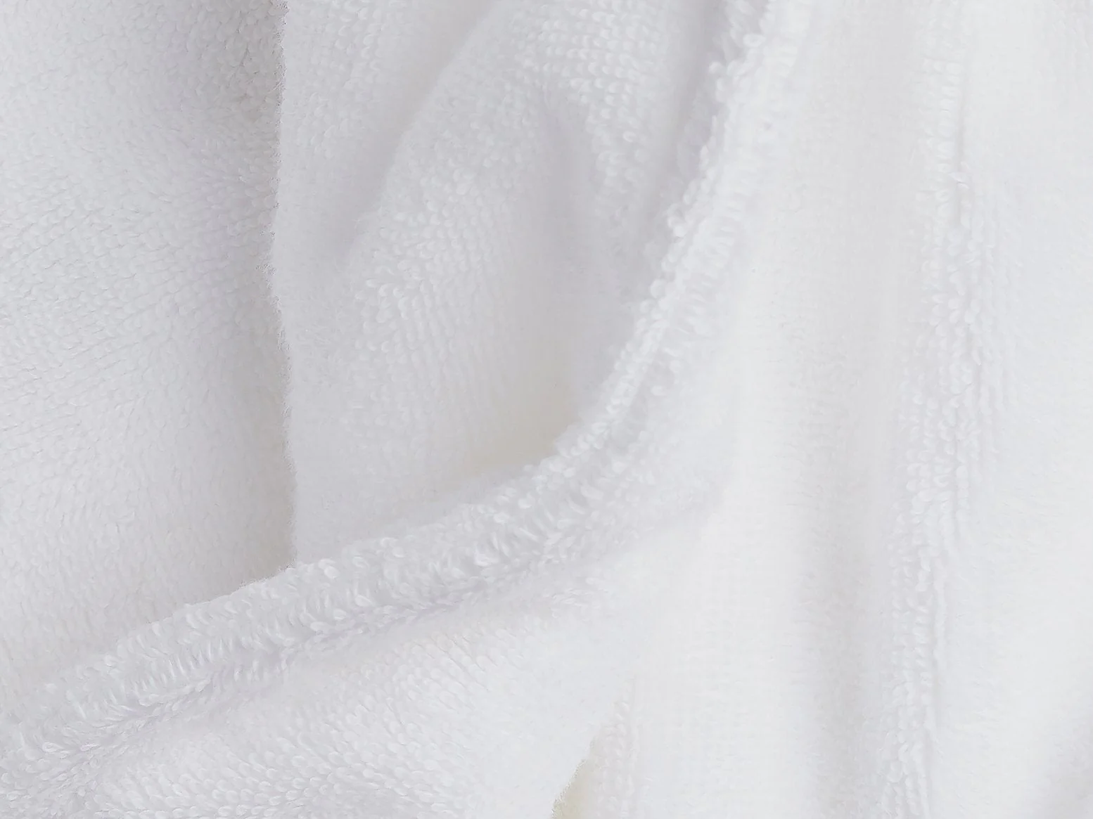 Classic Turkish Cotton Robe (White) - Image 3