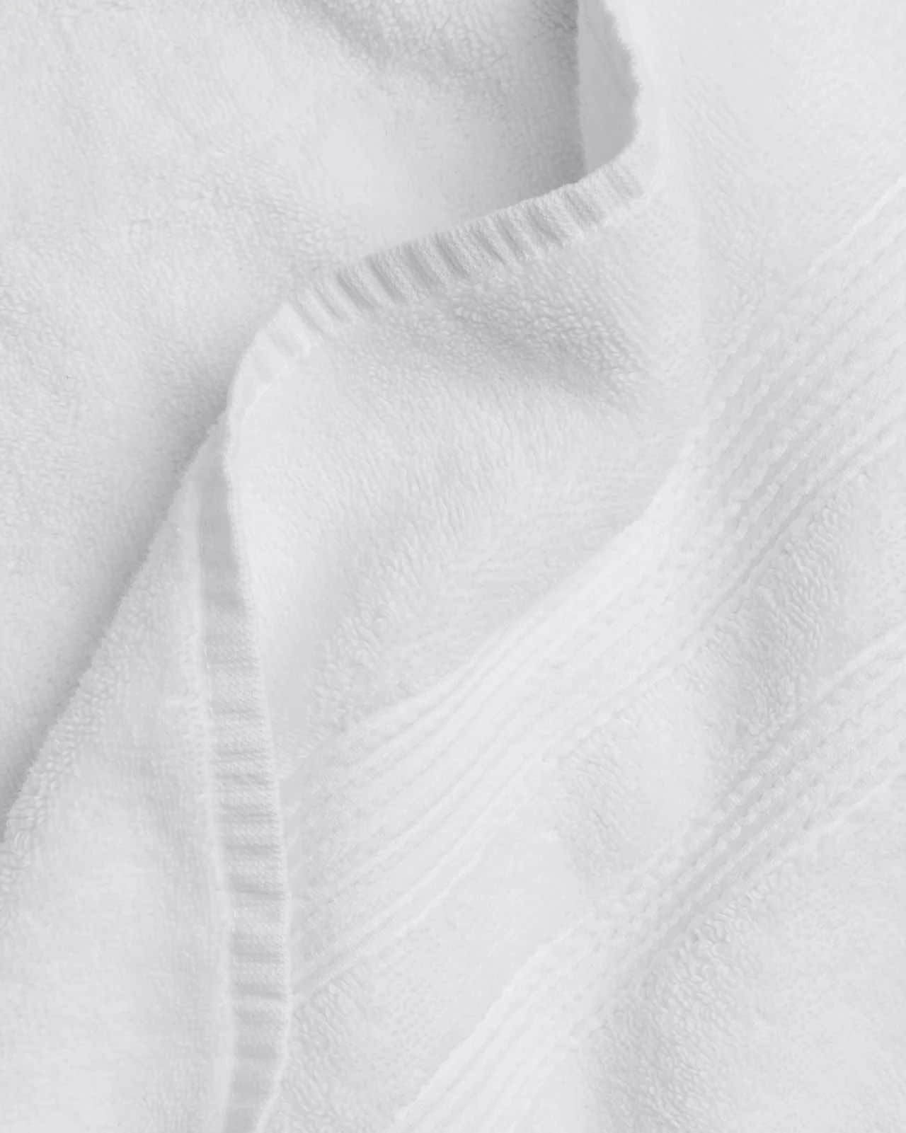 Classic Turkish Cotton Towels (White) - Image 3