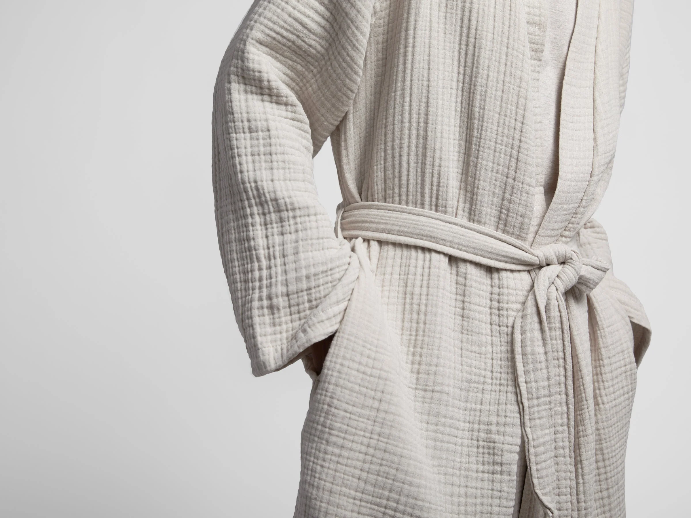 Cloud Cotton Robe (Bone) - Image 2
