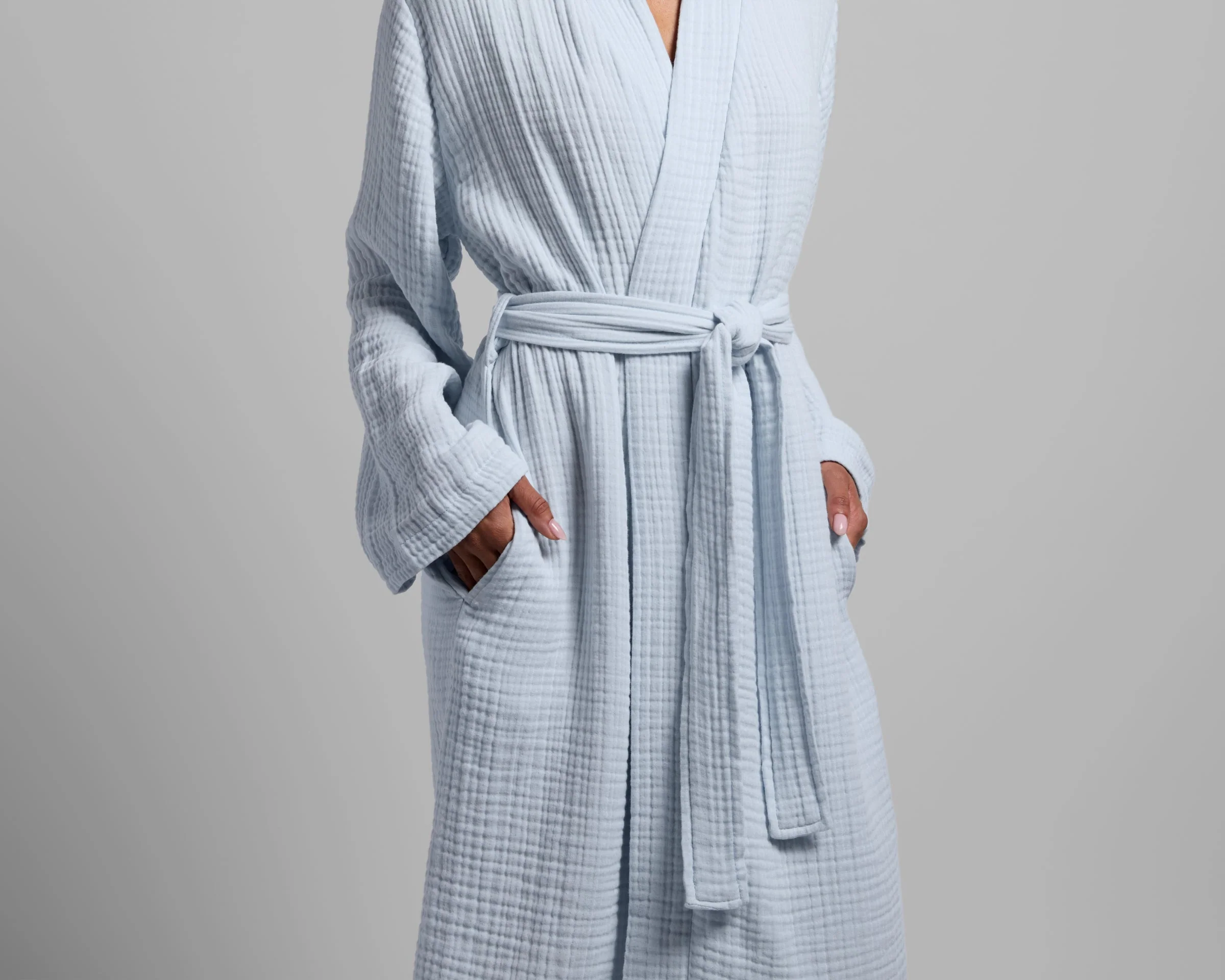 Cloud Cotton Robe (Lagoon) - Image 4