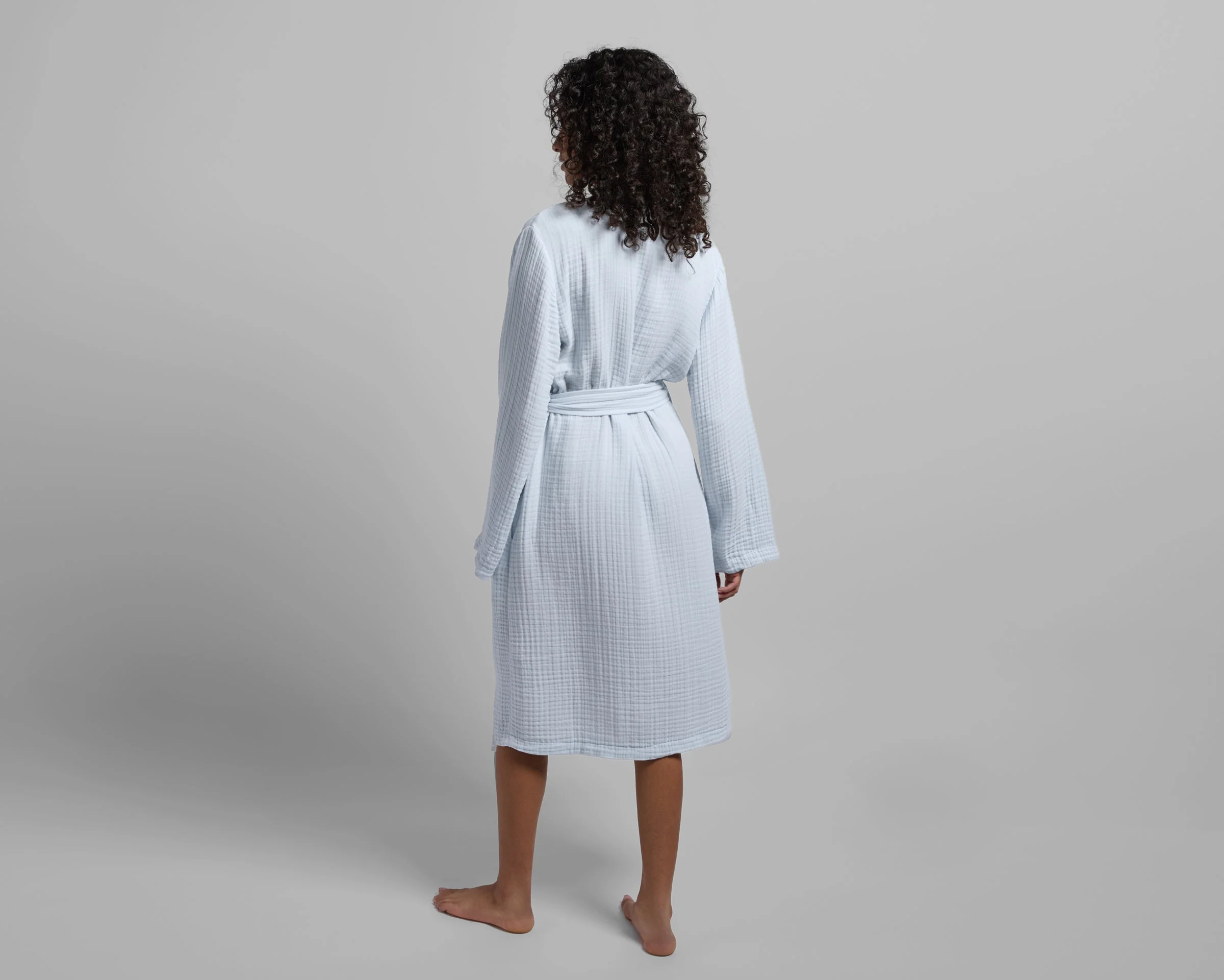 Cloud Cotton Robe (Lagoon) - Image 5