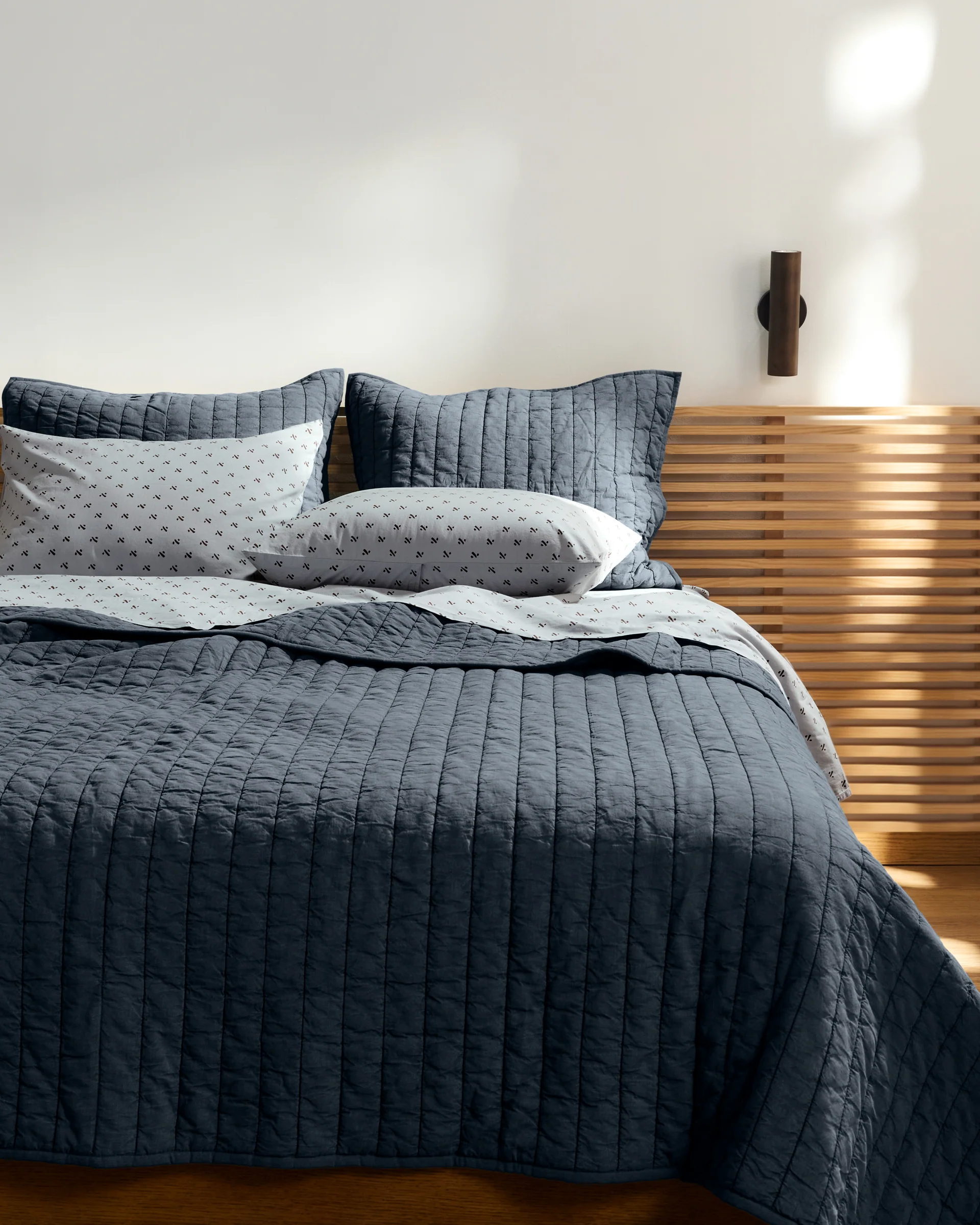 Garment Dyed Channel Sham Set (Dusk) - Image 4