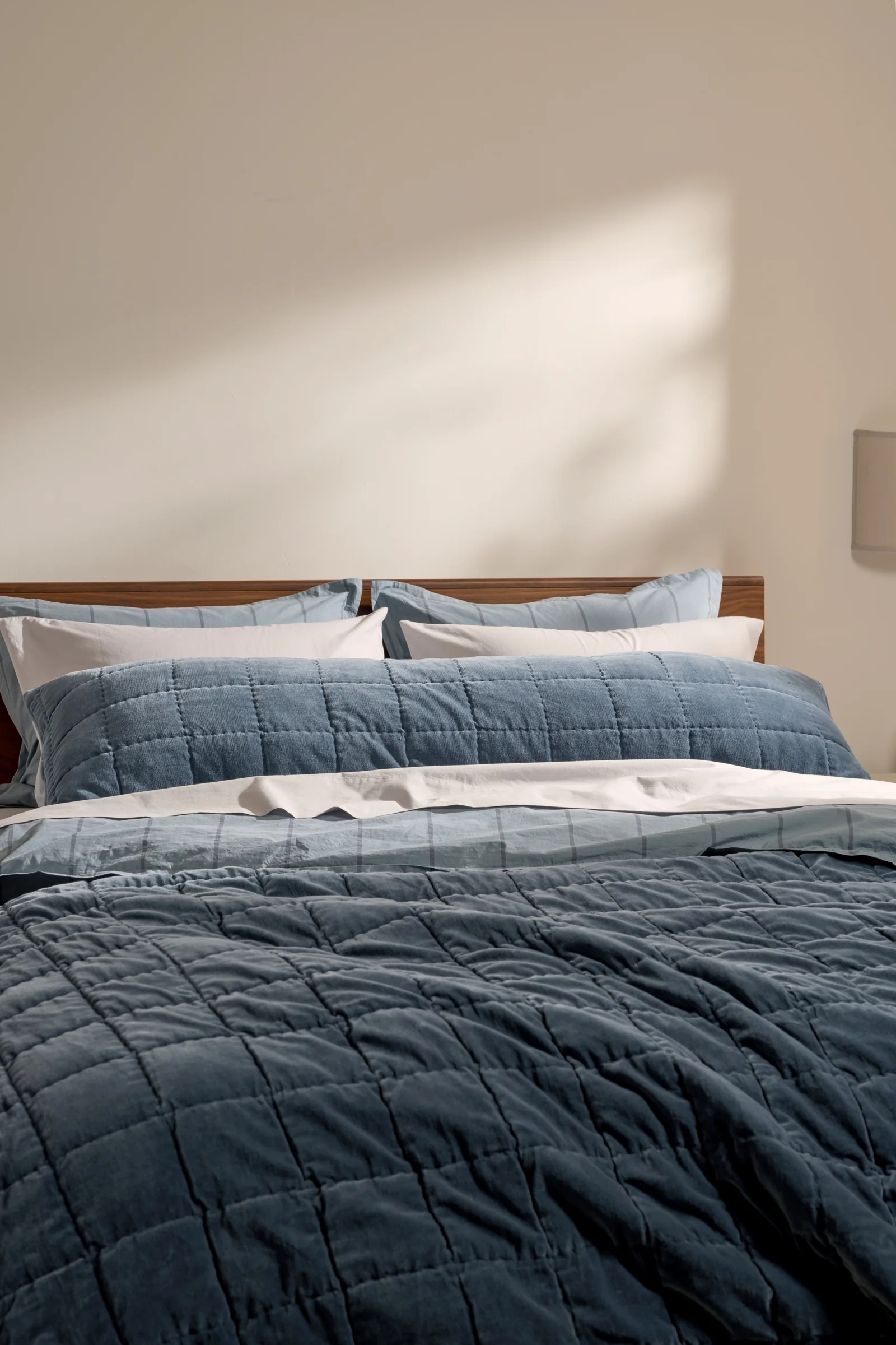 Hand Stitched Velvet Body Pillow Cover (Dusk) - Image 2