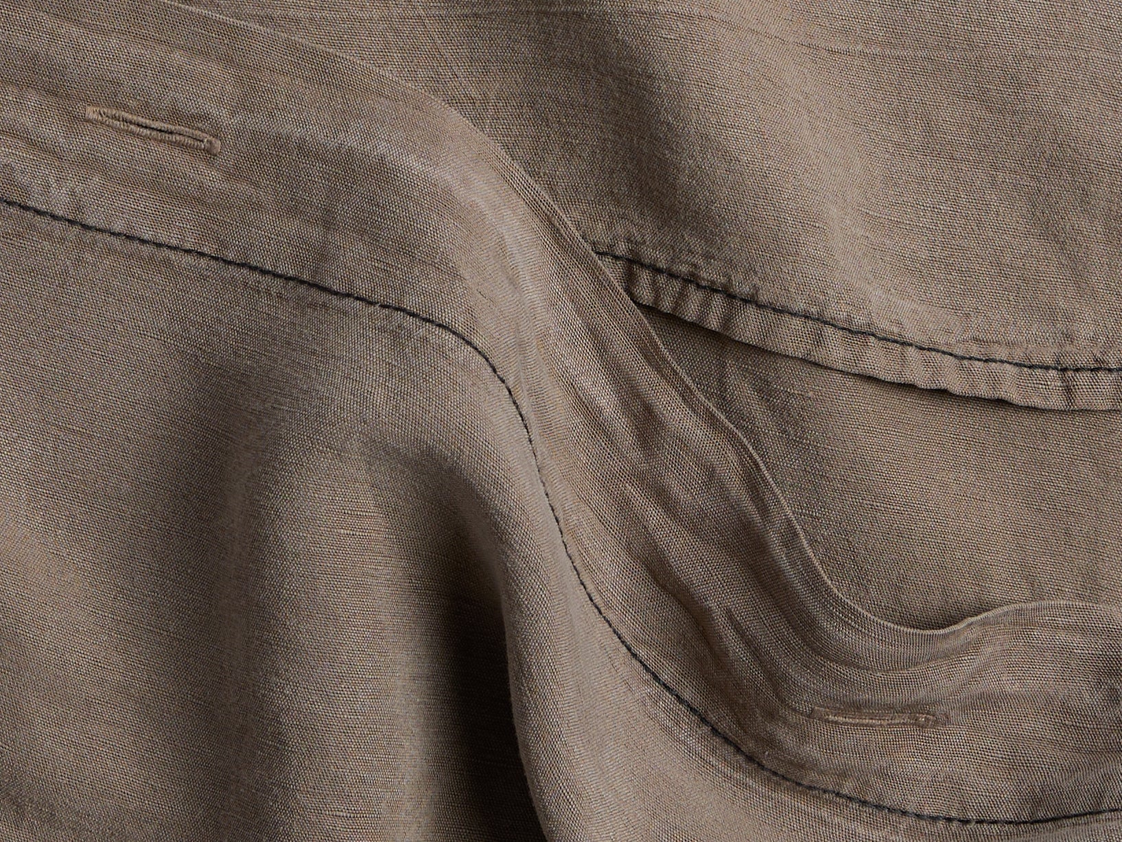 Linen Tencel Duvet Cover (Warm Grey) - Image 3