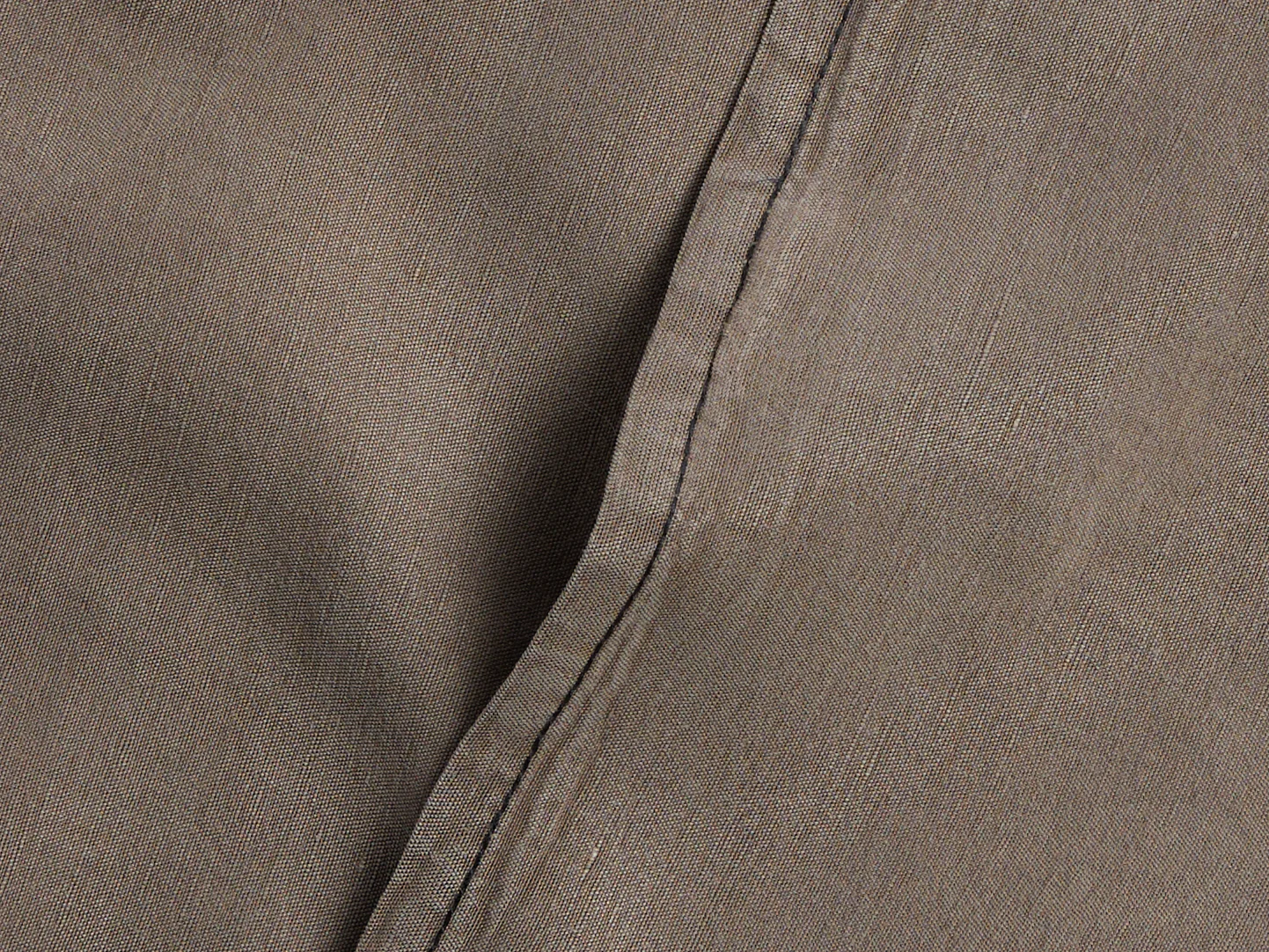 Linen Tencel Euro Sham (Warm Grey) - Image 3
