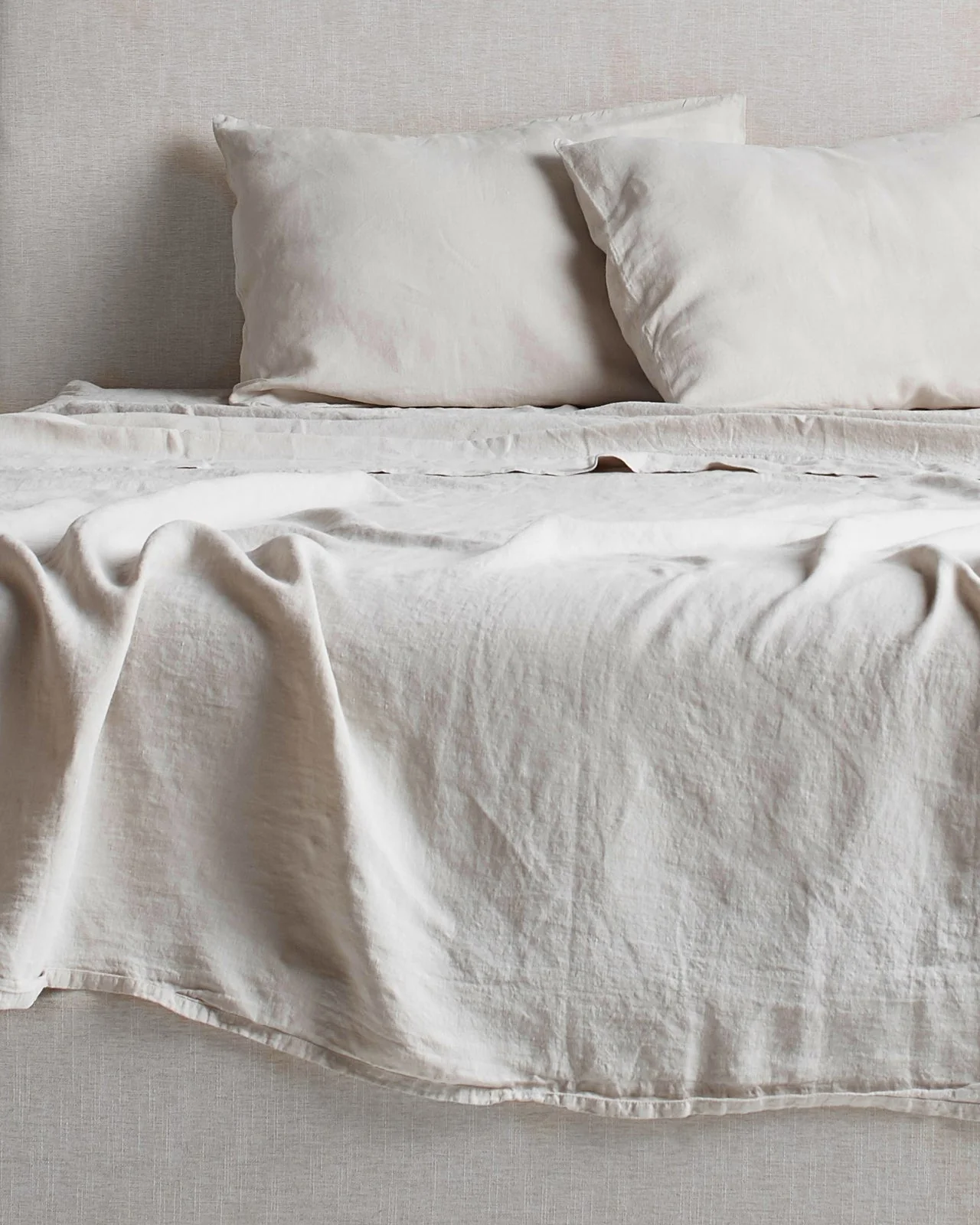Linen Sheet Set - Bone K/CK - Image 6