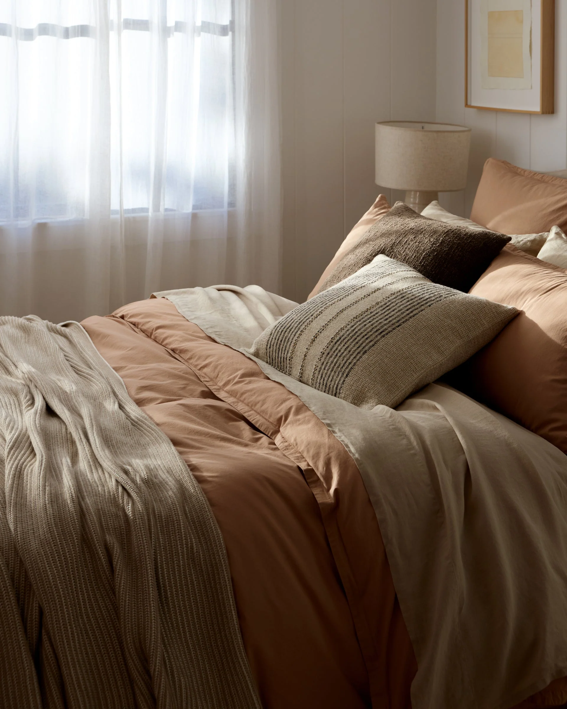 Linen Sheet Set - Toast K/CK - Image 4