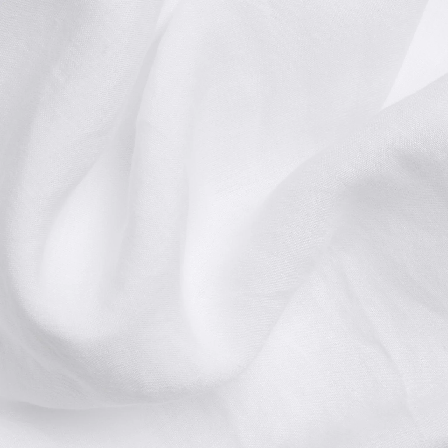 Linen Shower Curtain (White) - Image 3