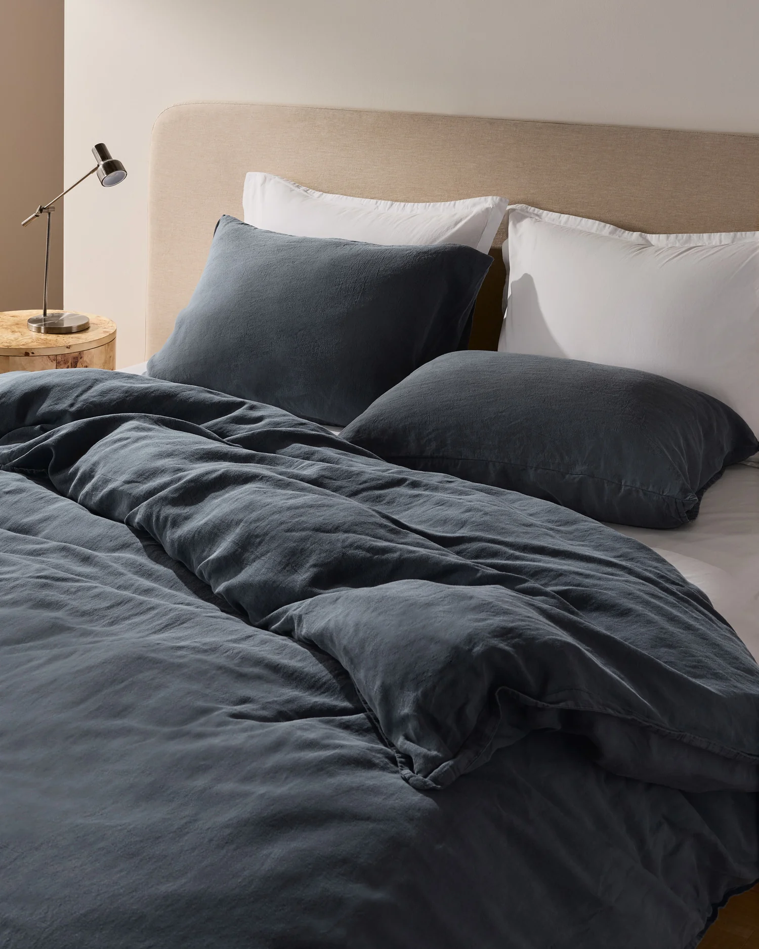 Linen Tencel Pillowcase Set (Dusk) - Image 2