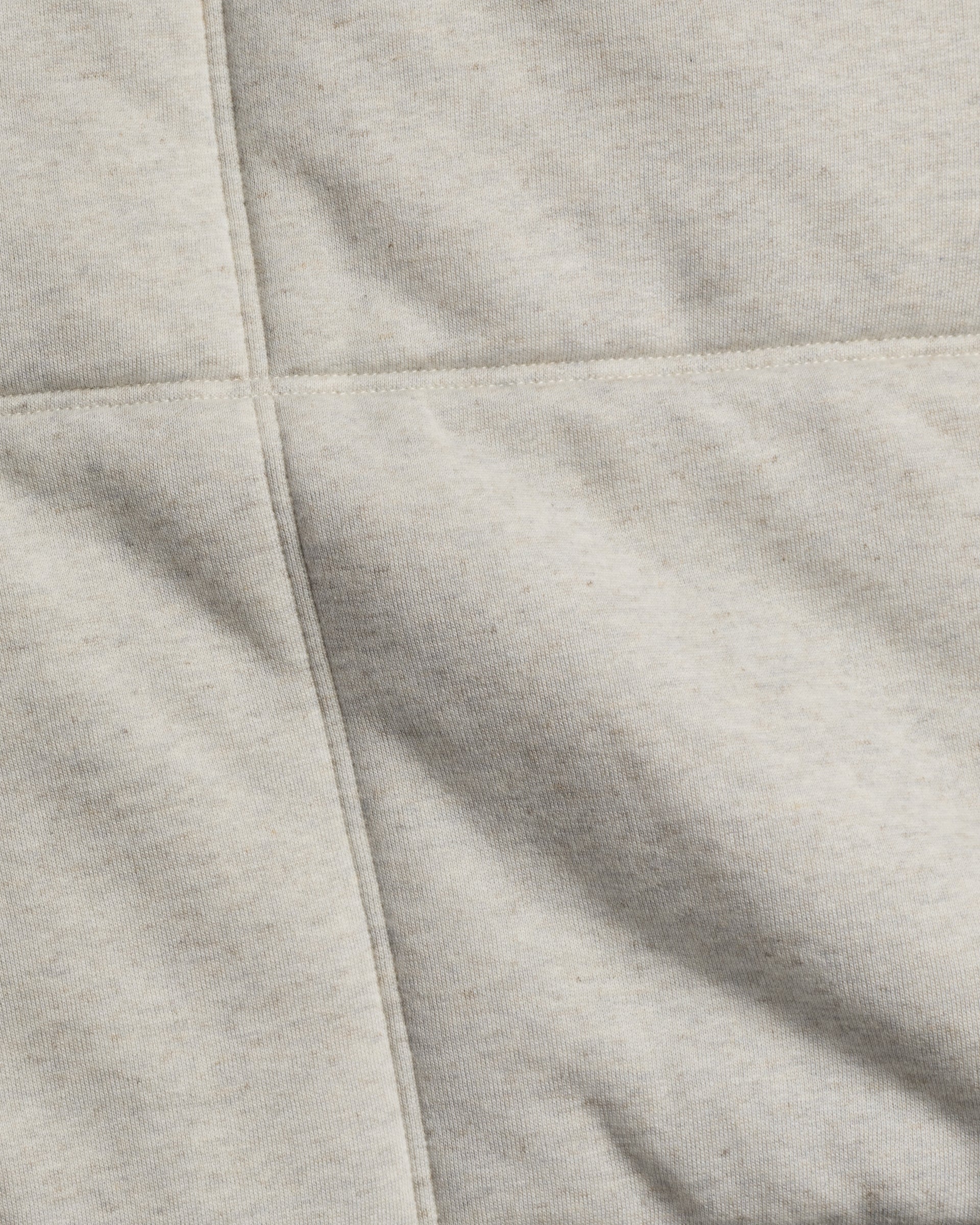 Linen Tencel Jersey Quilt (Heathered Oatmeal) - Image 3