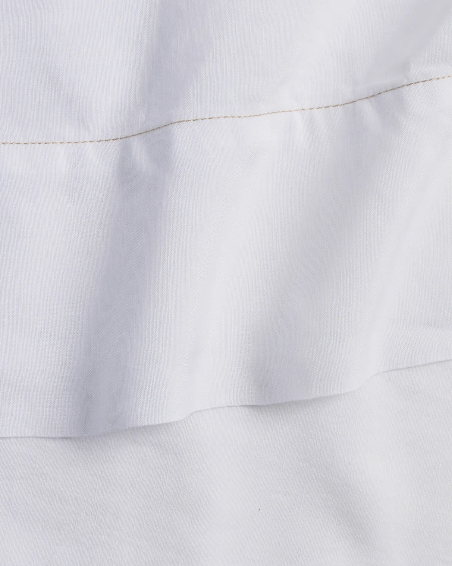 Linen Tencel Sheet Set - White K/CK - Image 3