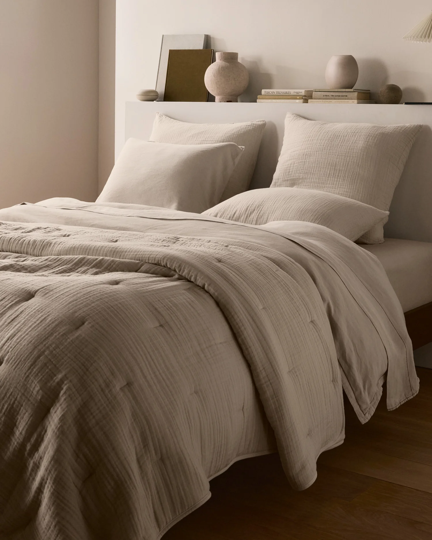 Linen Tencel Top Sheet (Bone) - Image 4