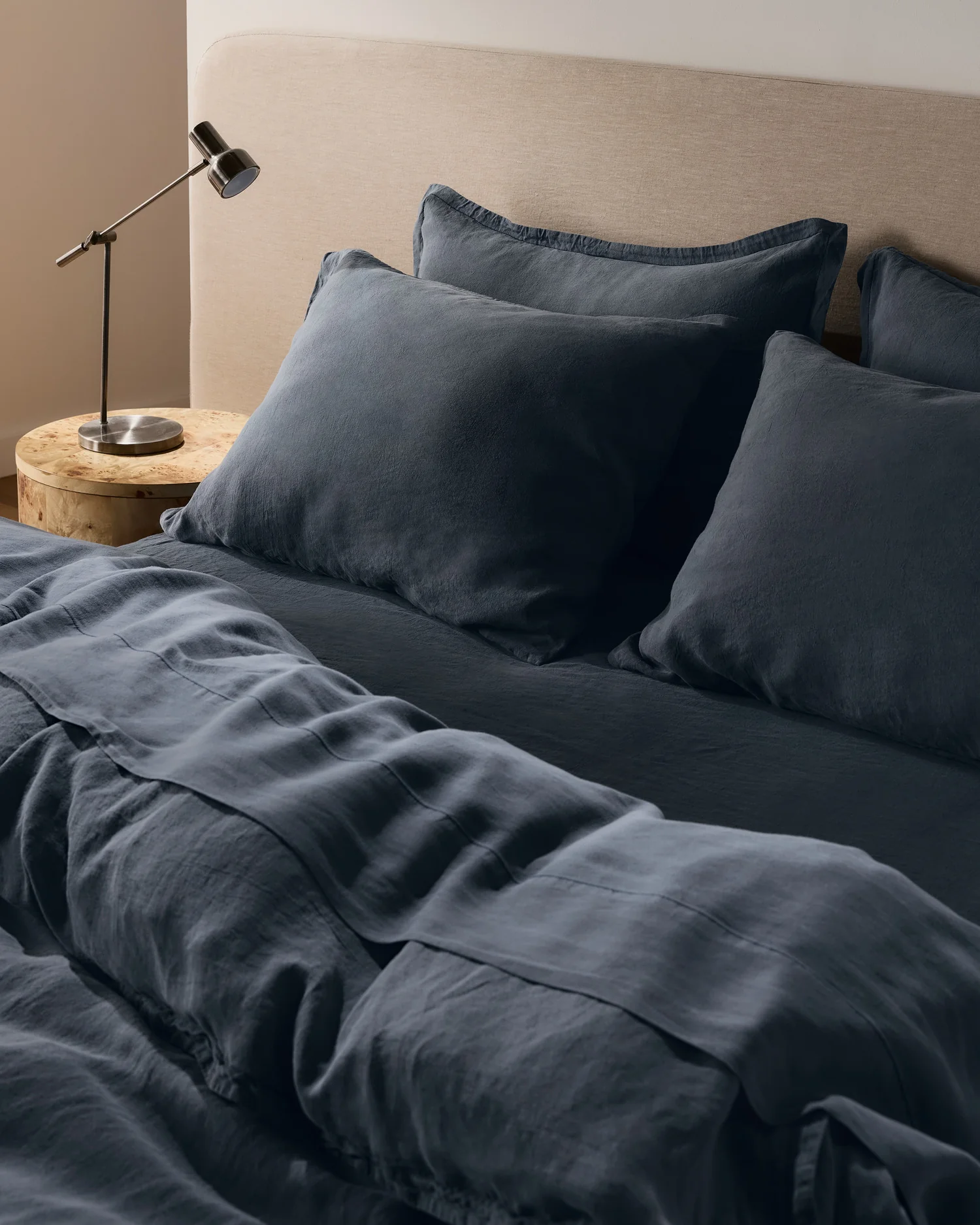 Linen Tencel Pillowcase Set (Dusk) - Image 5
