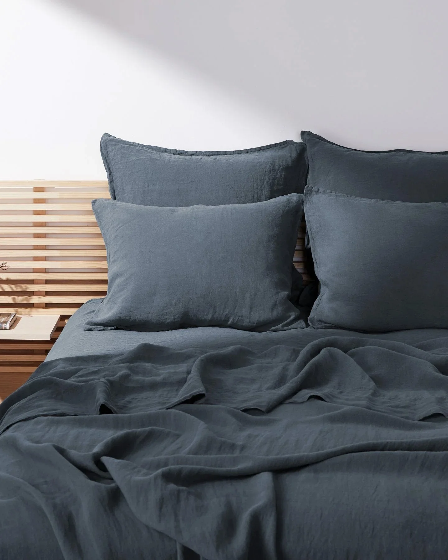 Linen Top Sheet - Dusk - Image 4