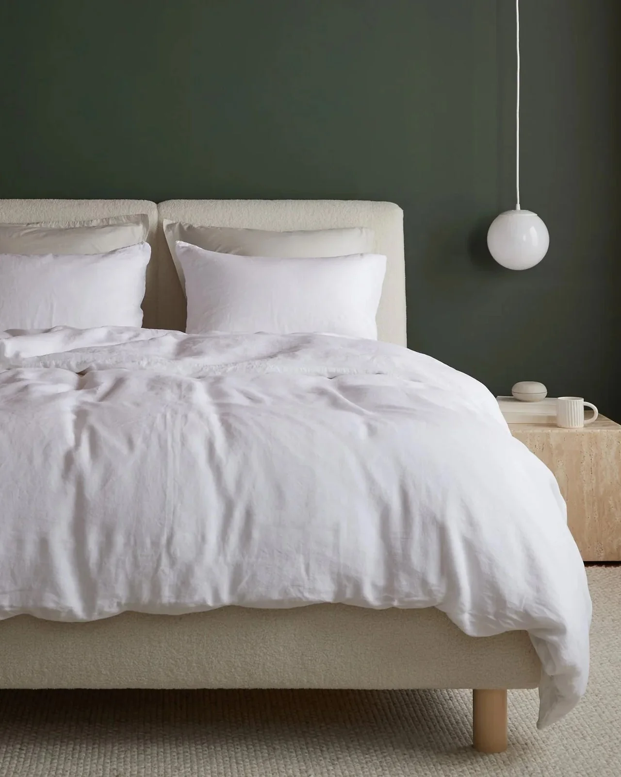 Linen Venice Set - White K/CK - Image 2
