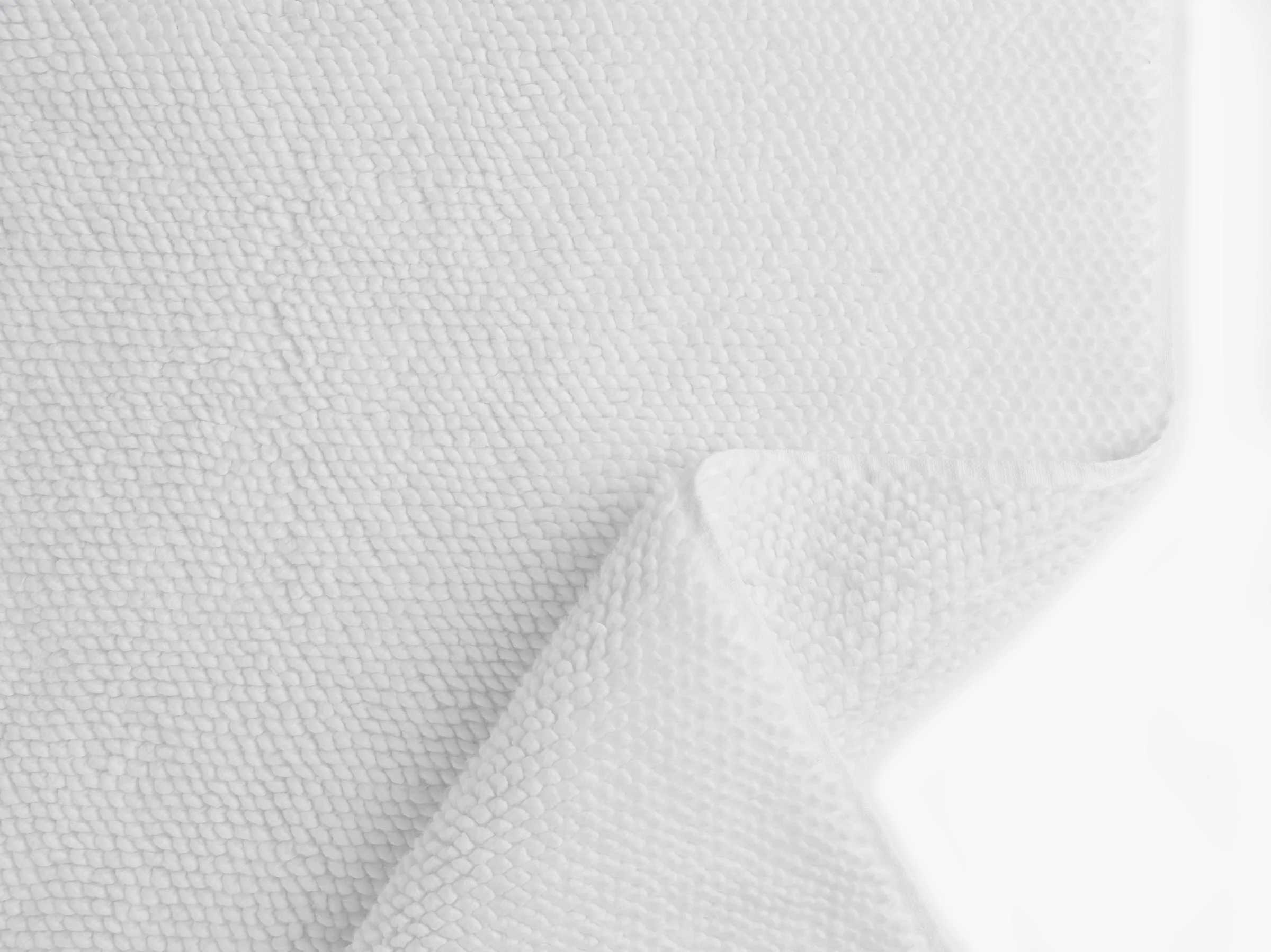 Looped Bath Rug (White) - Image 3