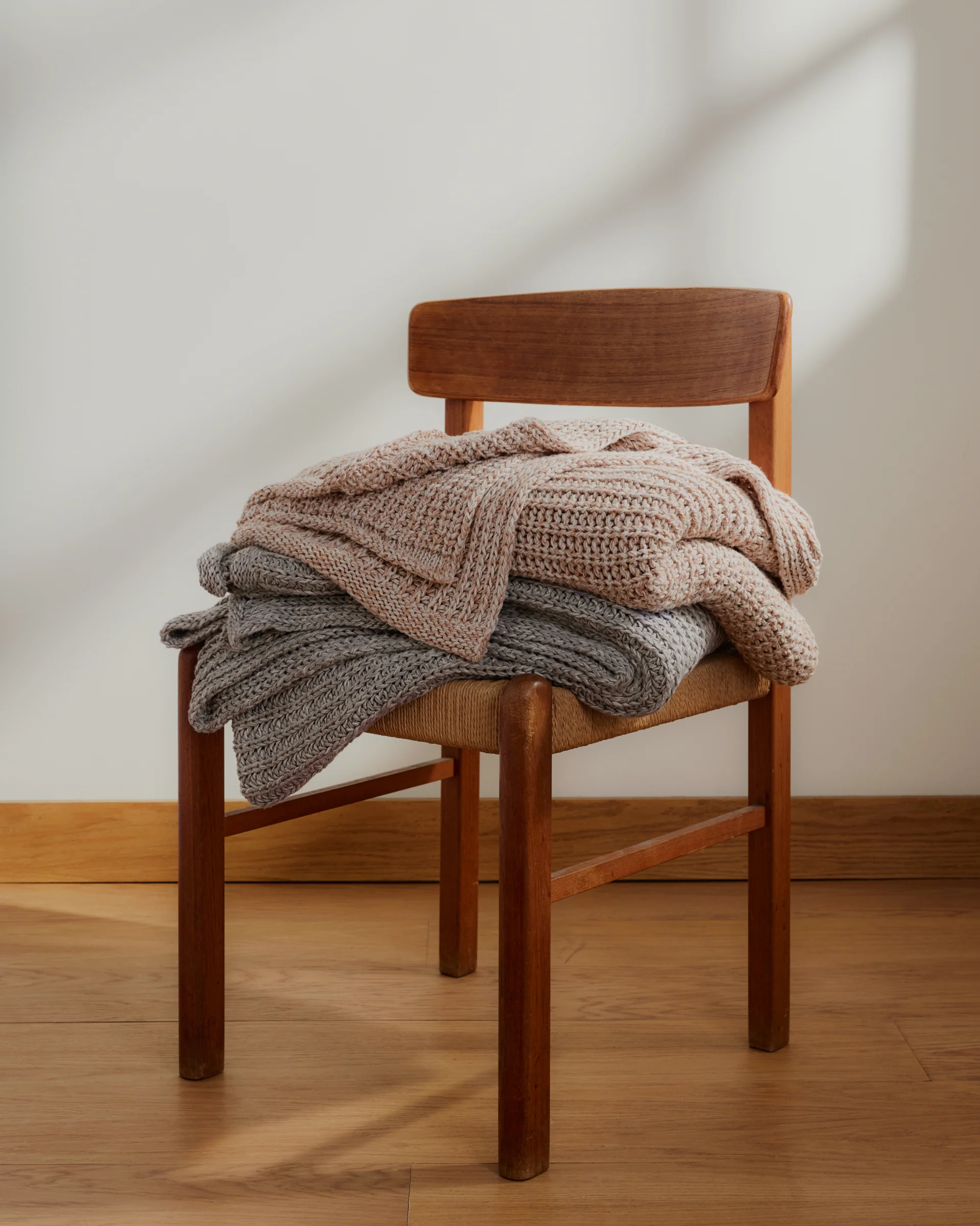 Marled Cotton Throw (Adobe) - Image 5