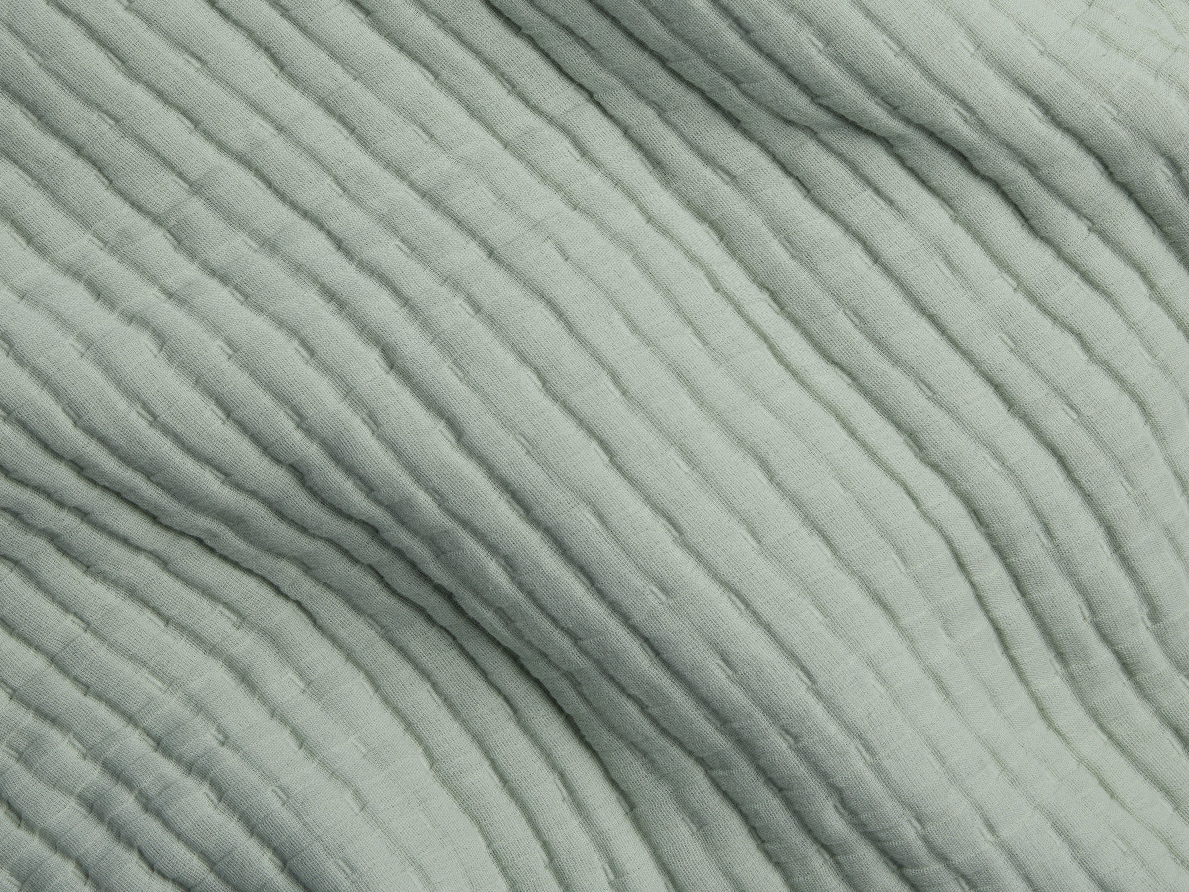 Organic Air Cotton Toddler Quilt (Sage) - Image 3