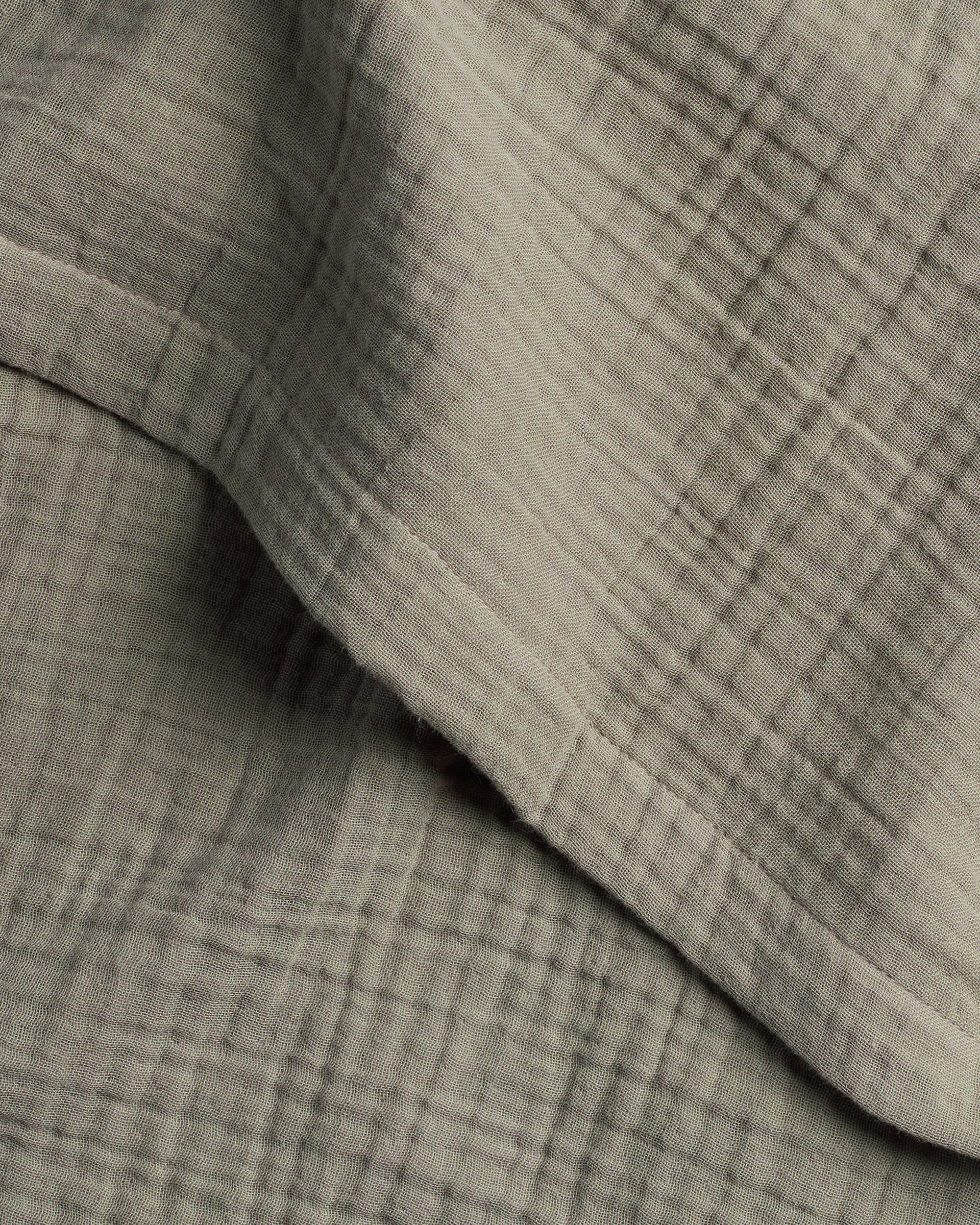 Organic Cloud Cotton Duvet Cover (Moss) - Image 3