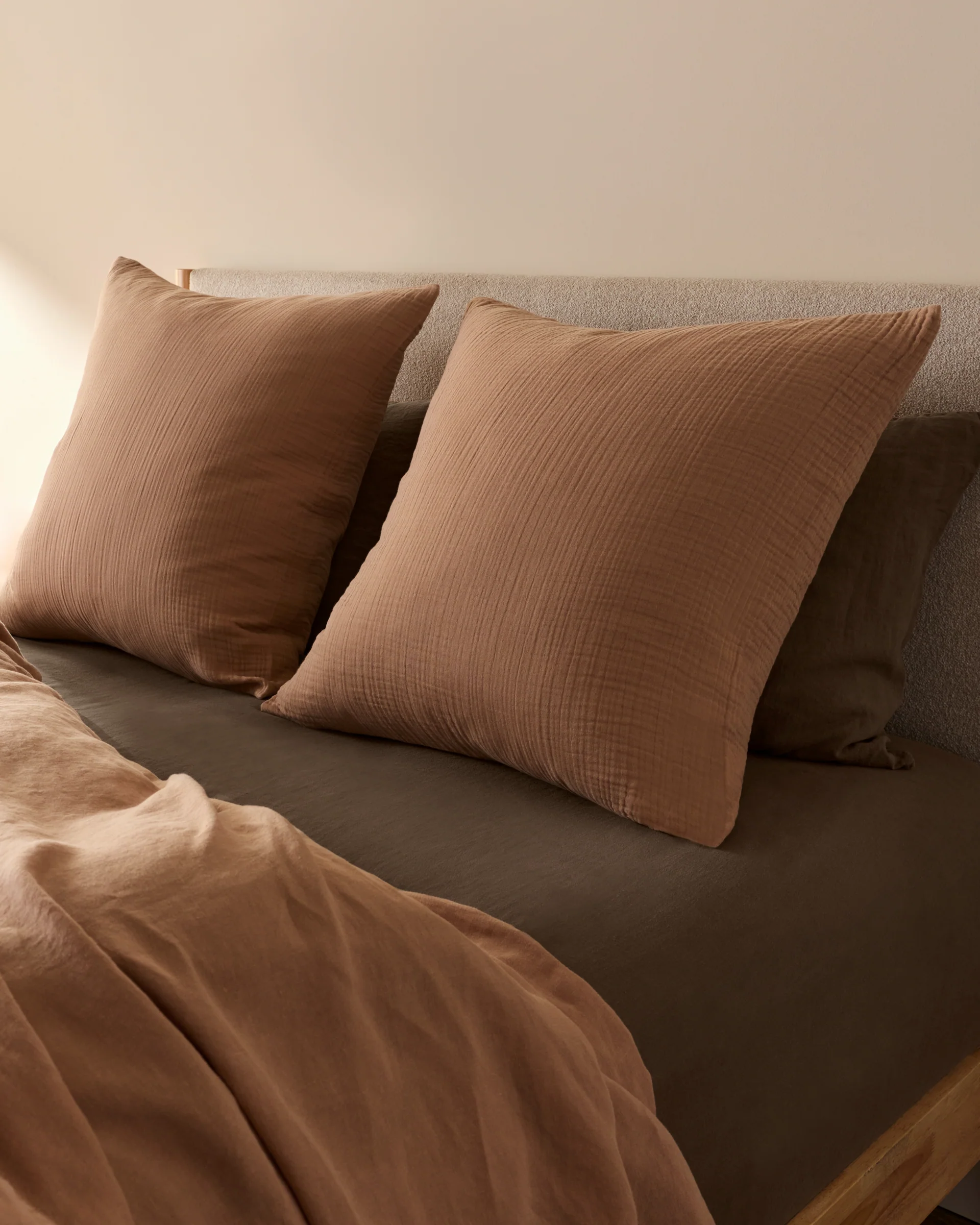 Organic Cloud Cotton Euro Sham (Adobe) - Image 2