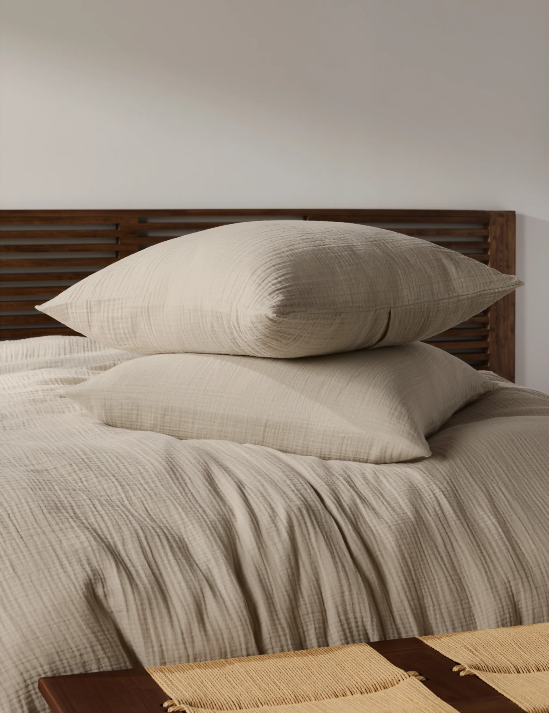 Organic Cloud Cotton Euro Sham (Bone) - Image 2