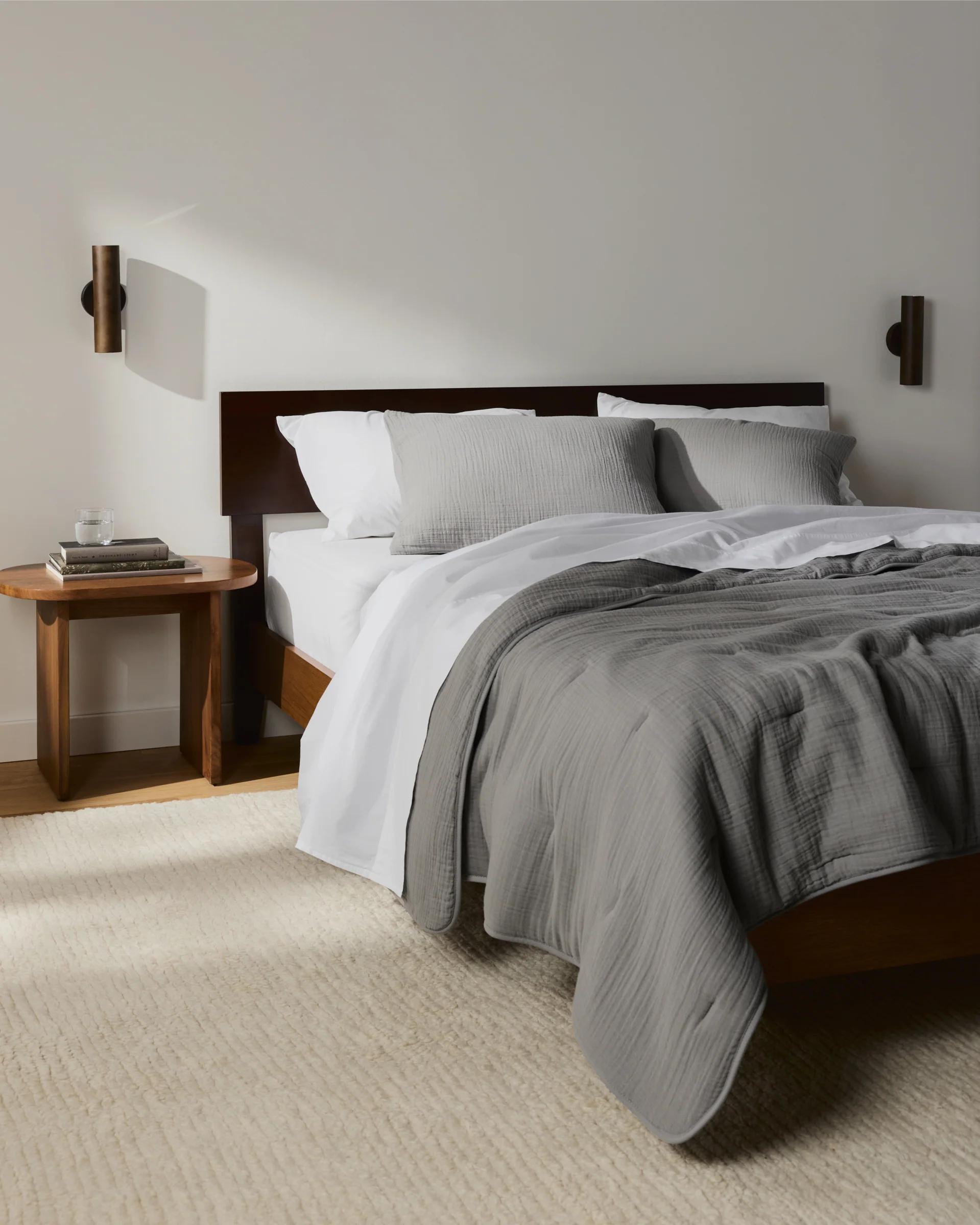 Organic Cloud Cotton Sham Set (Pebble) - Image 4