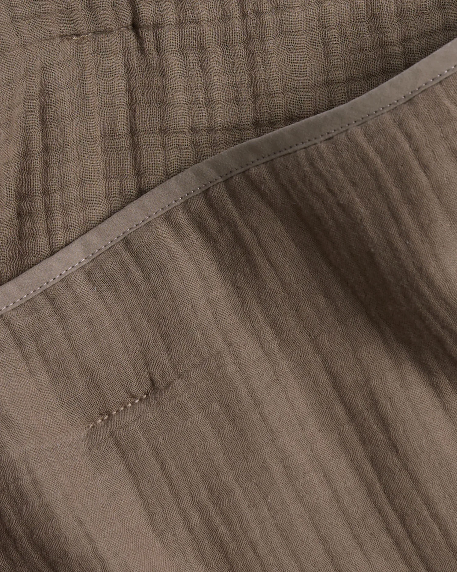 Organic Cloud Cotton Sham Set (Warm Grey) - Image 3
