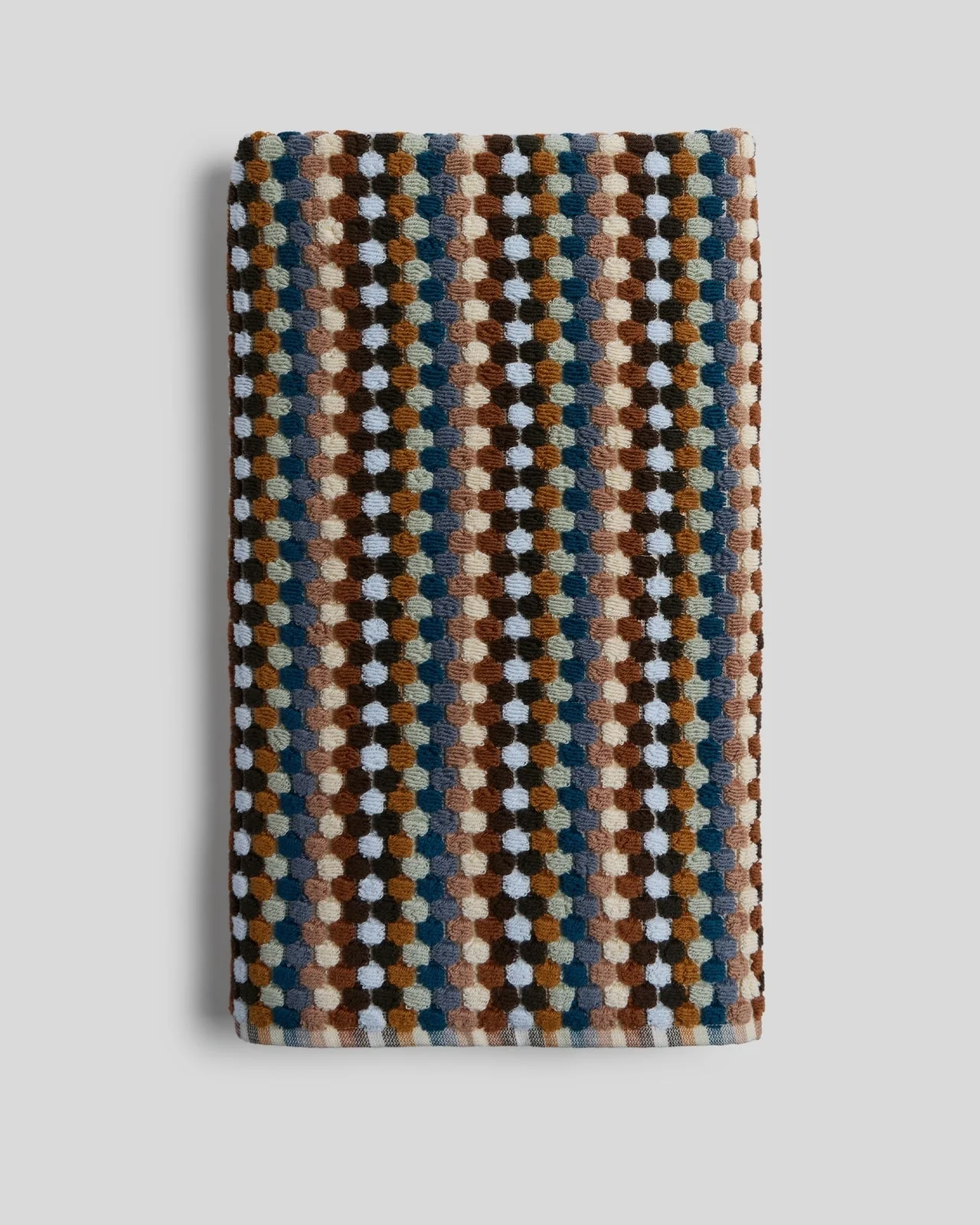 Organic Cotton Mosaic Towels (Multi) - Image 6