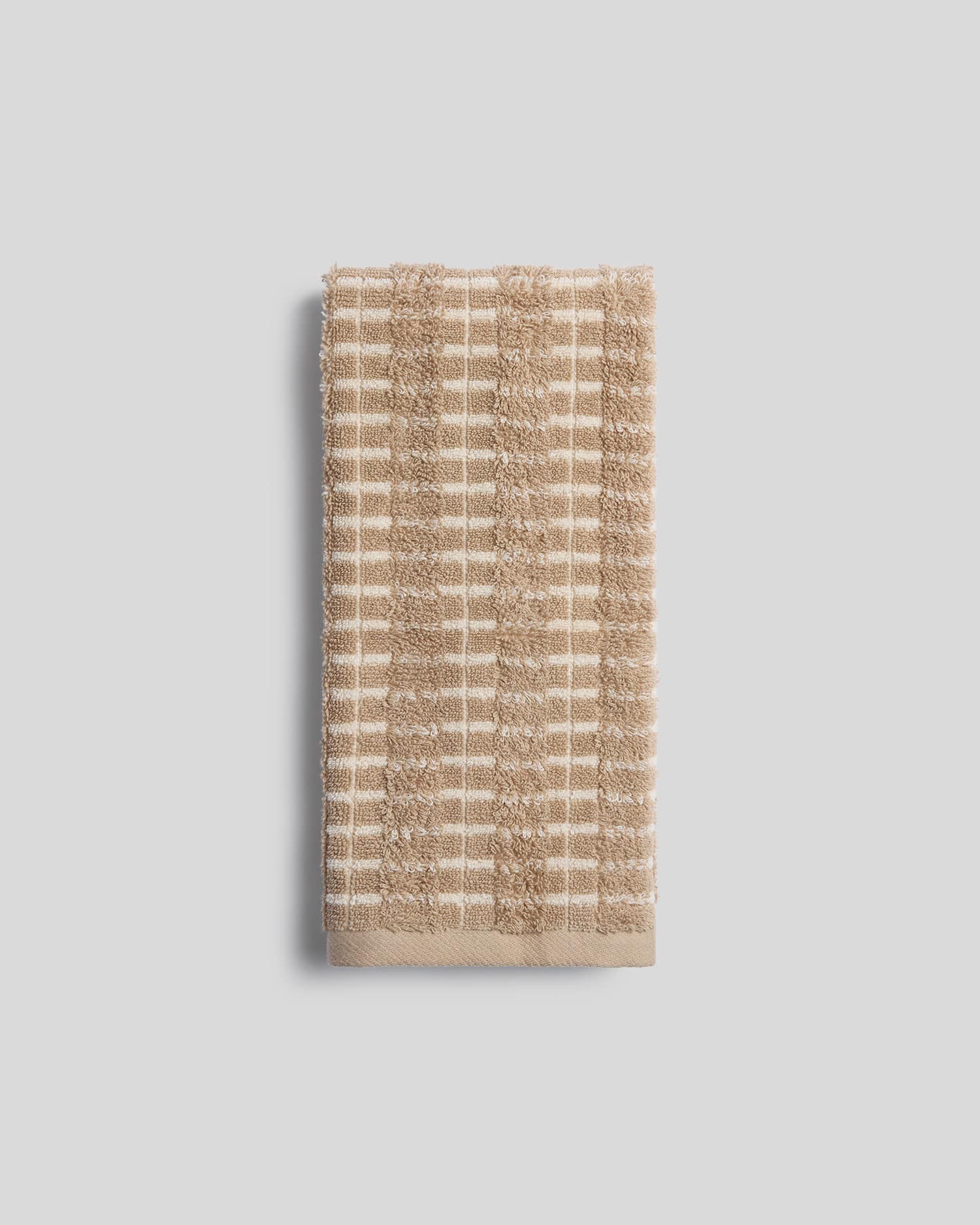 Organic Ladder Stripe Towels - FINAL SALE (Toast and Natural) - Image 5