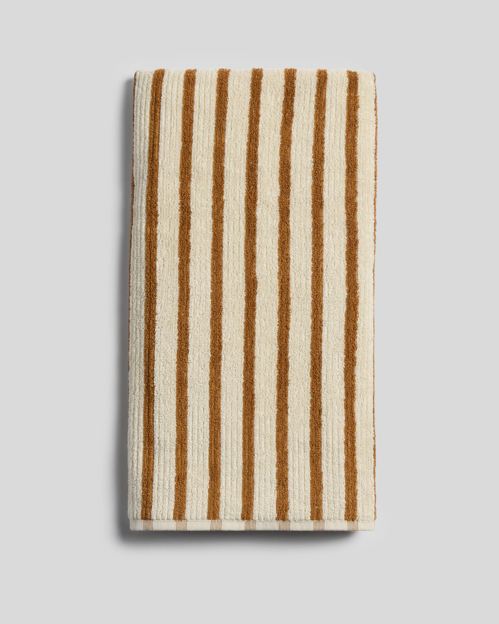 Organic Resort Stripe Towels (Butter with Honey) - Image 8