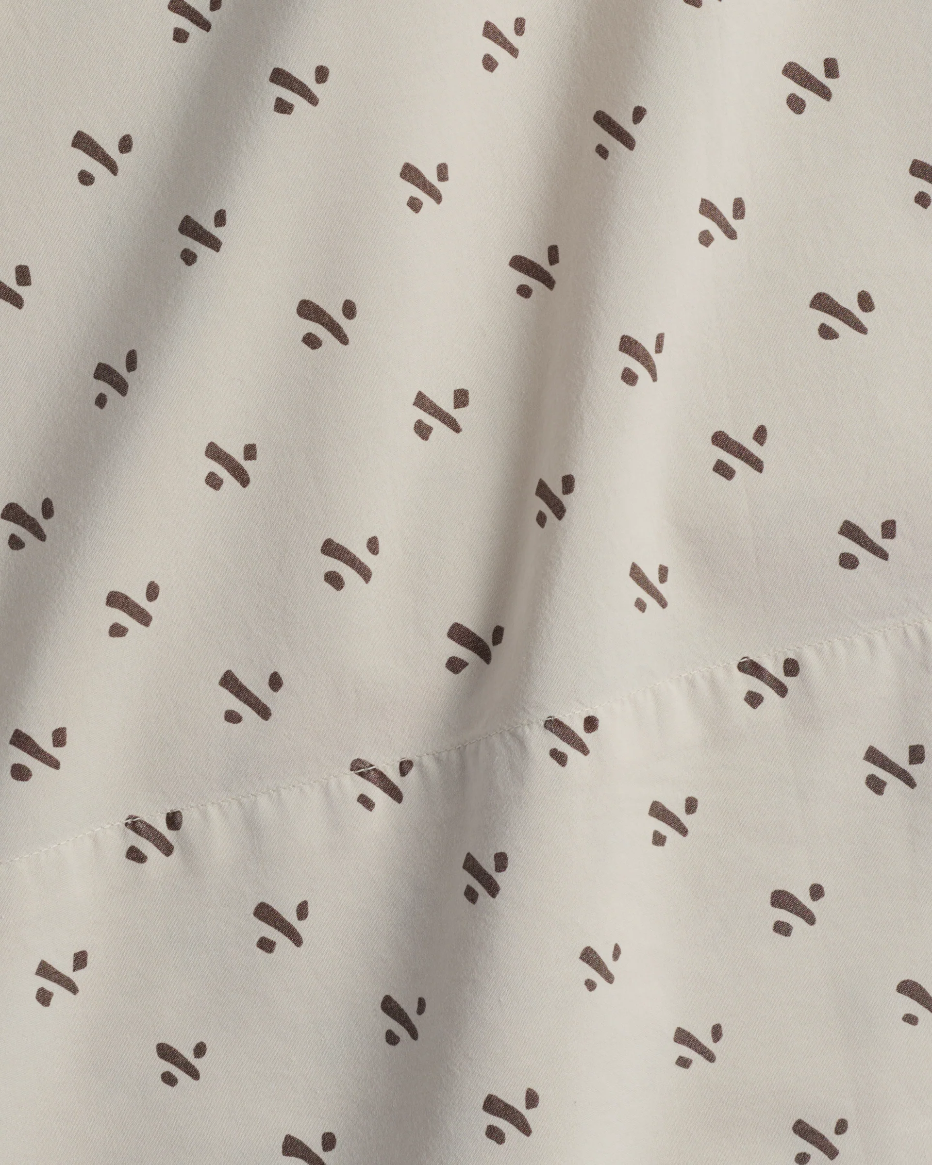 Overdyed Vintage Print Pillowcase Set (Bone) - Image 3