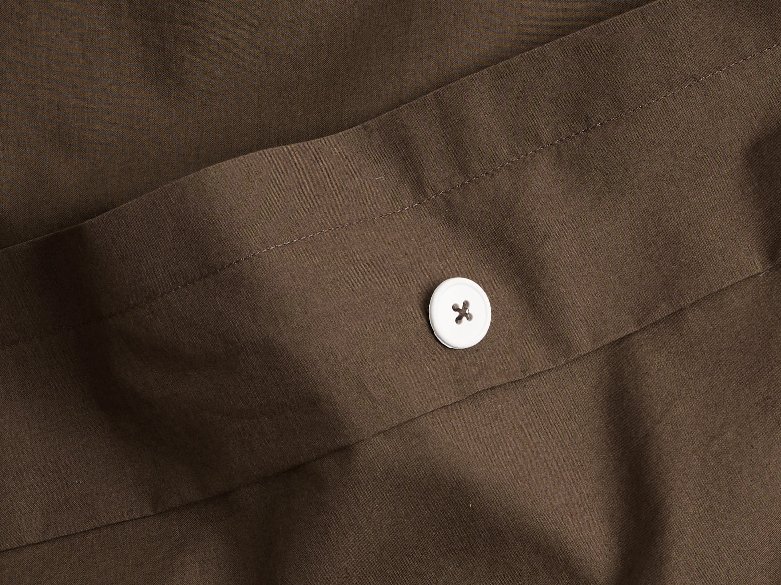 Percale Duvet Cover Set - Java F/Q - Image 3