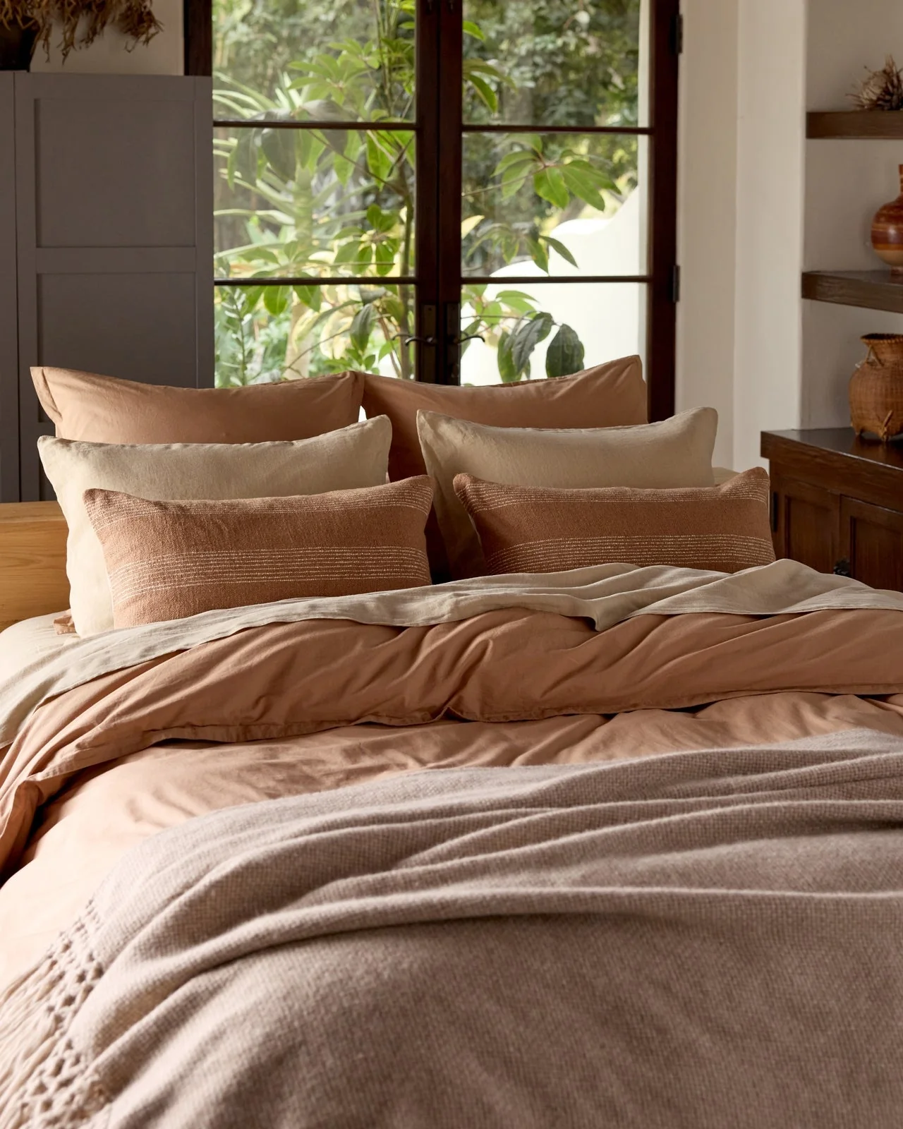 Percale Euro Sham (Adobe) - Image 4