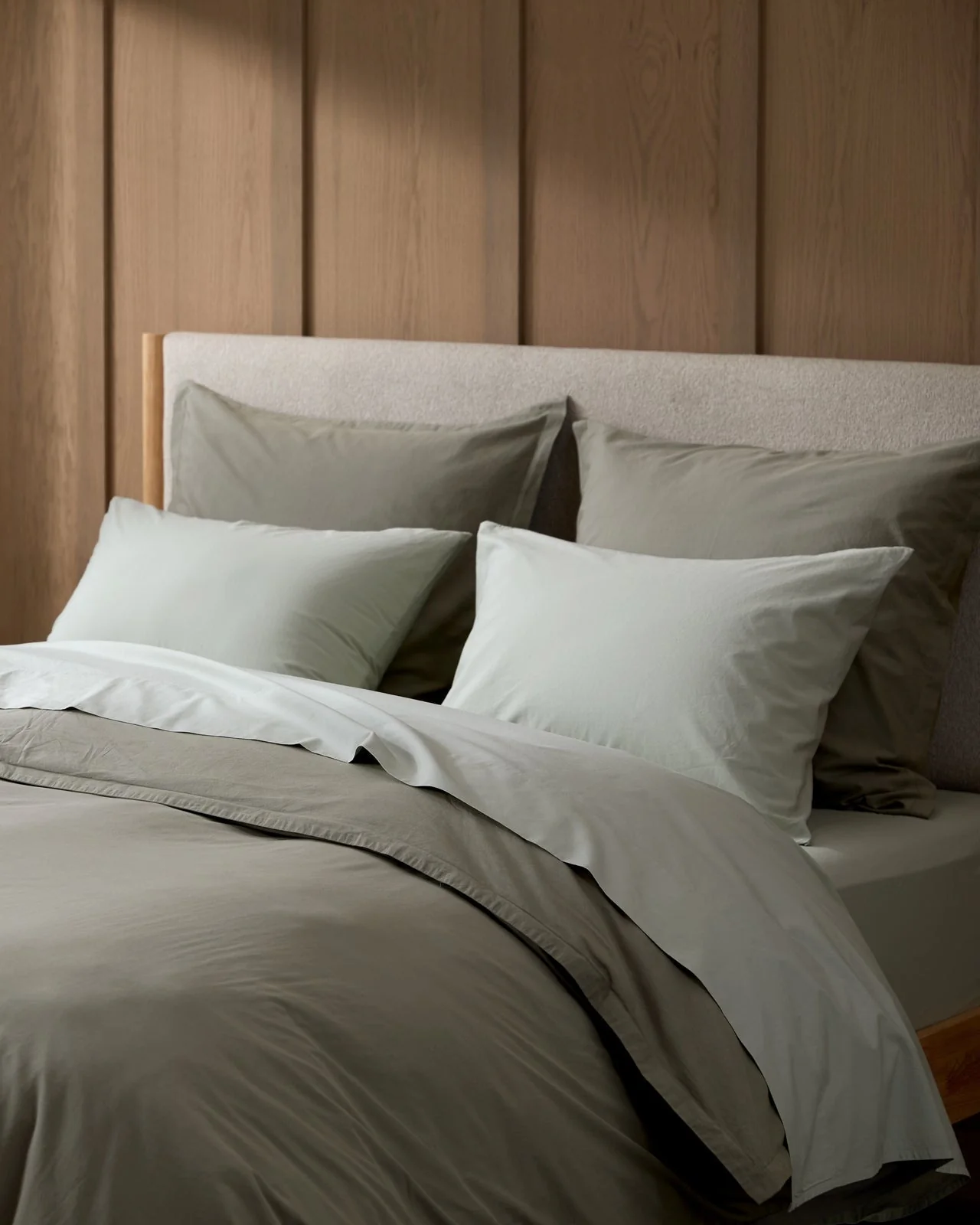Percale Pillowcase Set (Sage) - Image 4