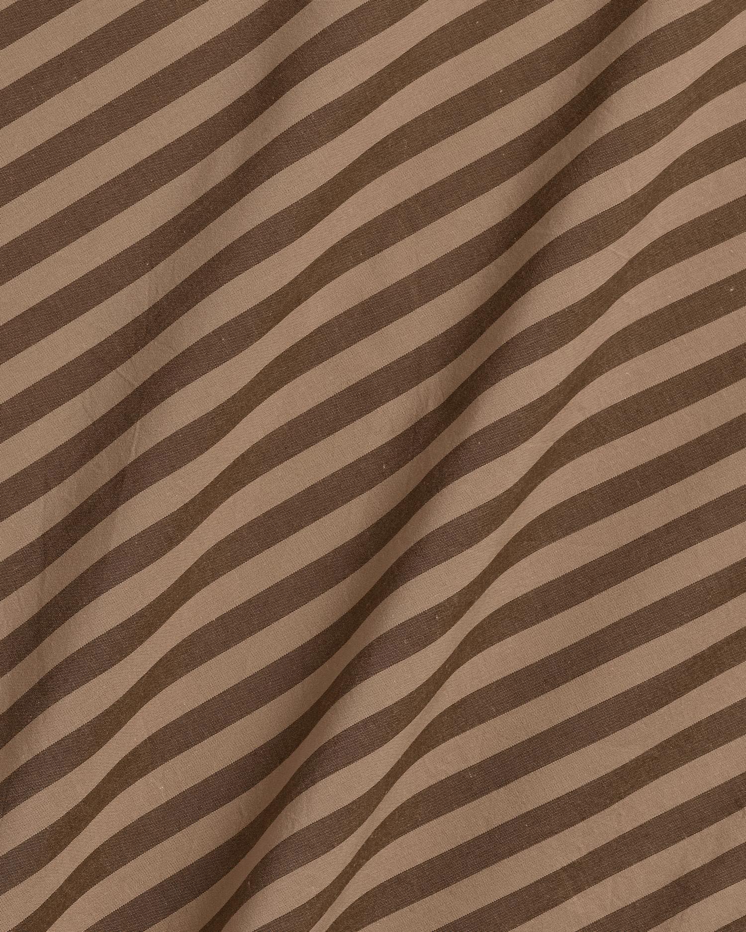 Percale Fitted Sheet (Adobe Stripe) - Image 3