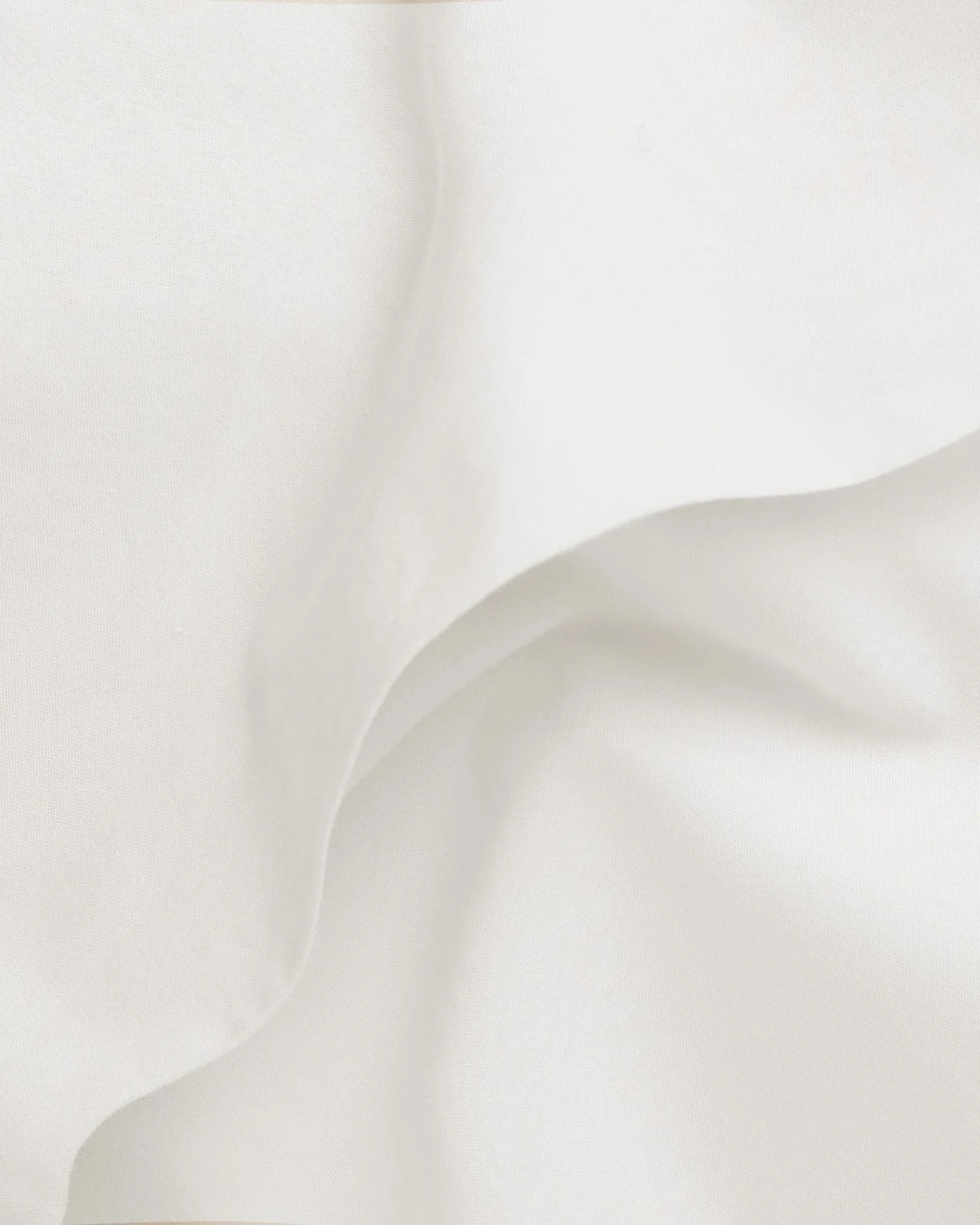 Percale Sheet Set - Cream K/CK - Image 3