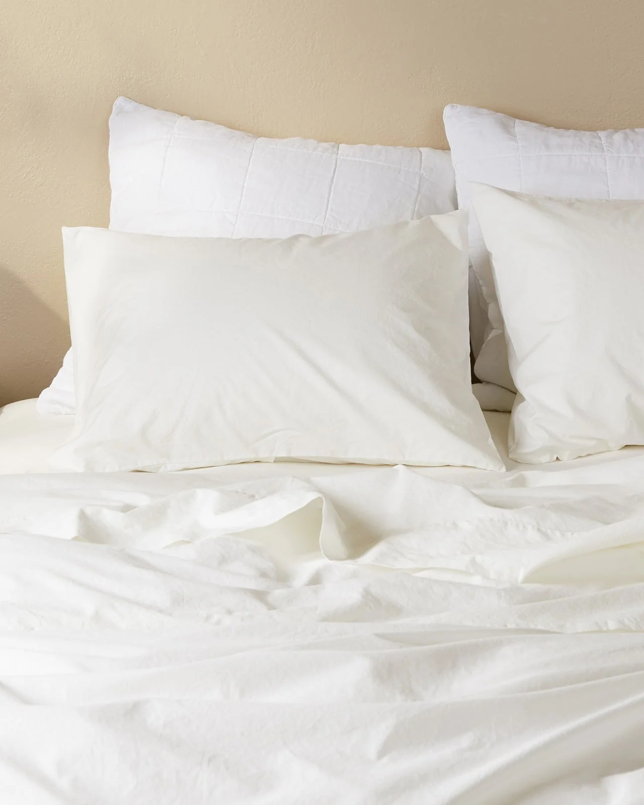 Percale Top Sheet (Cream) - Image 4