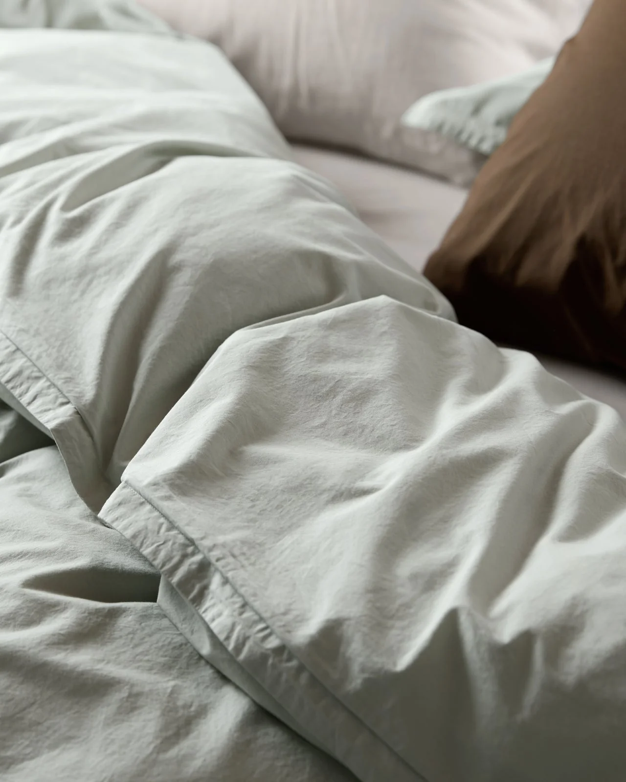 Percale Top Sheet (Sage) - Image 4