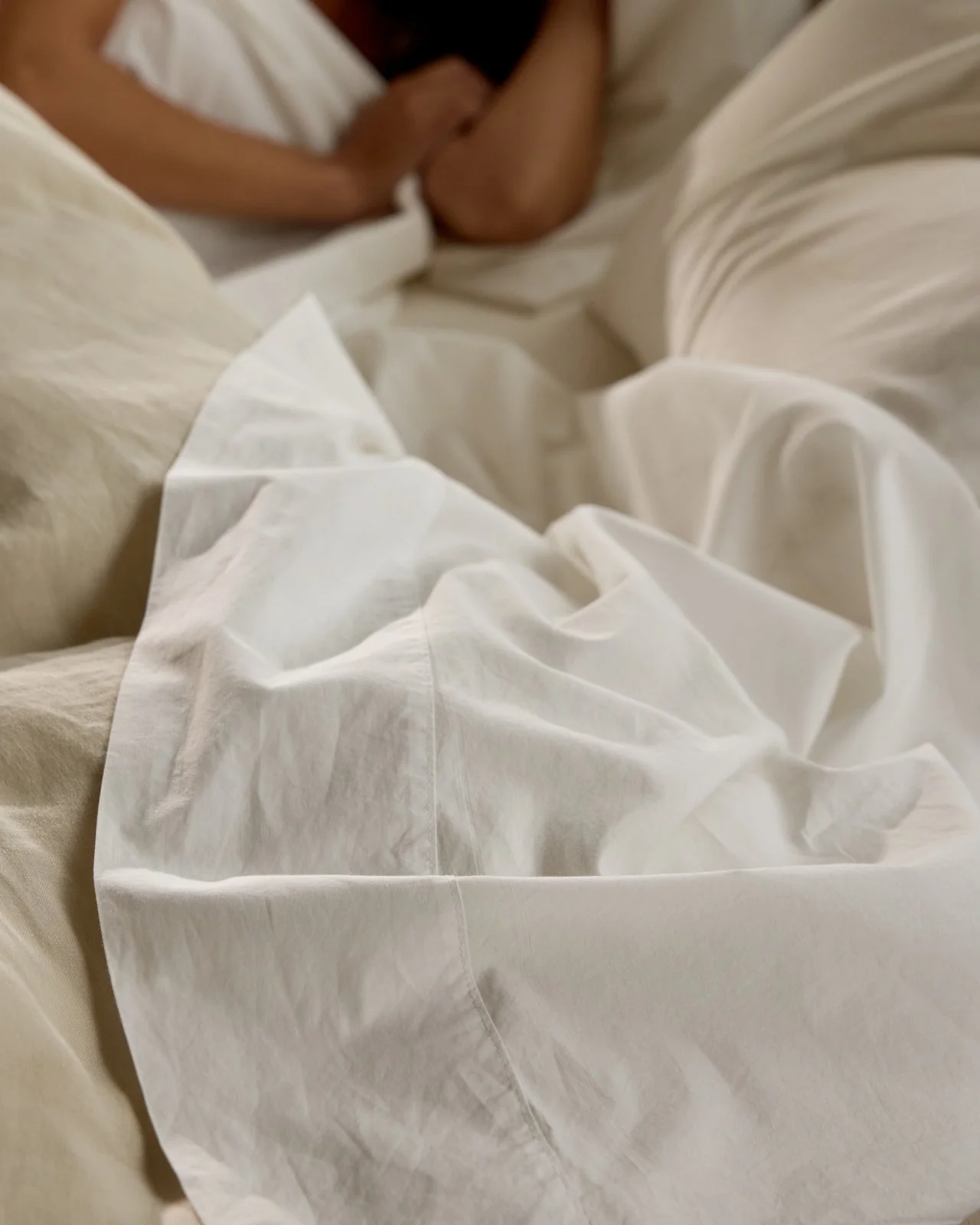 Percale Top Sheet (White) - Image 4